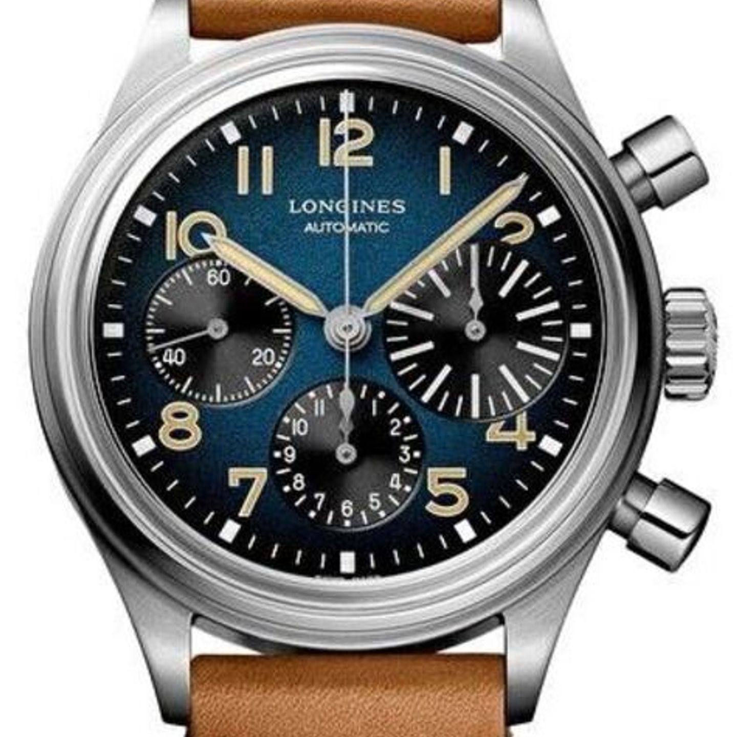 Longines Avigation L2.816.1.93.2 (2025) - Blue dial 41 mm Titanium case (1/1)