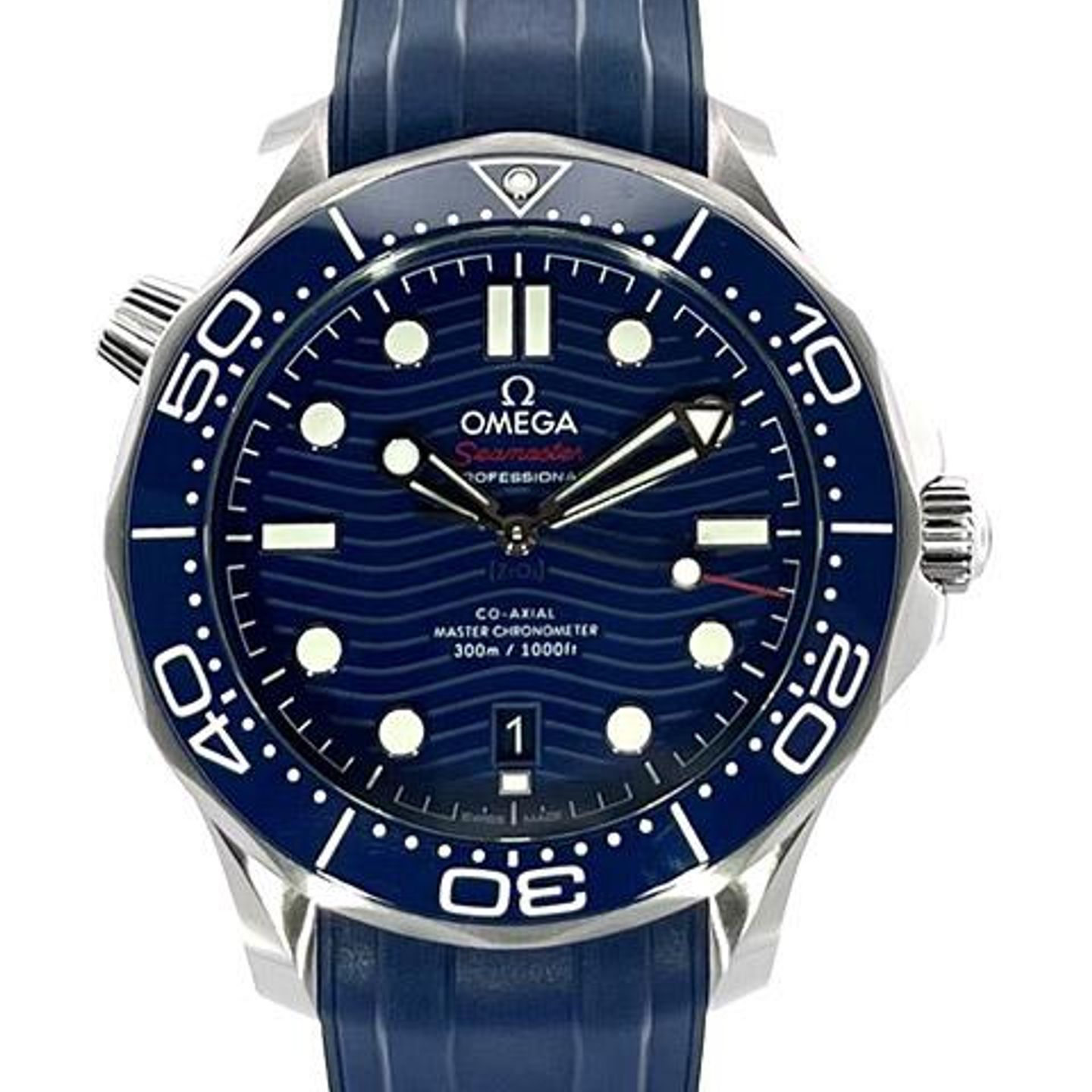 Omega Seamaster Diver 300 M 210.32.42.20.03.001 (2024) - Blue dial 42 mm Steel case (1/8)