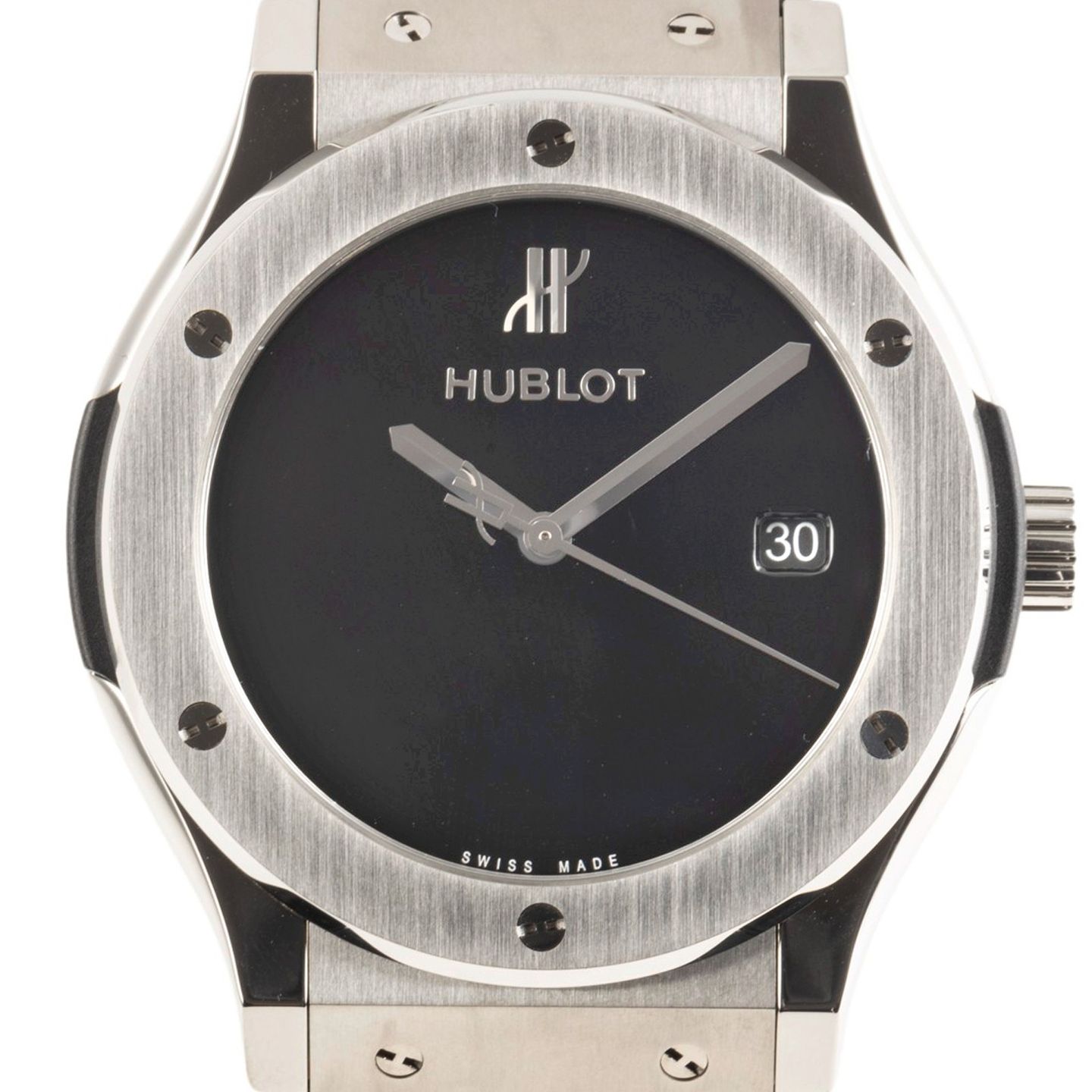 Hublot Classic Fusion 511.NX.1270.RX.MDM40 (Unknown (random serial)) - Black dial 45 mm Titanium case (8/8)