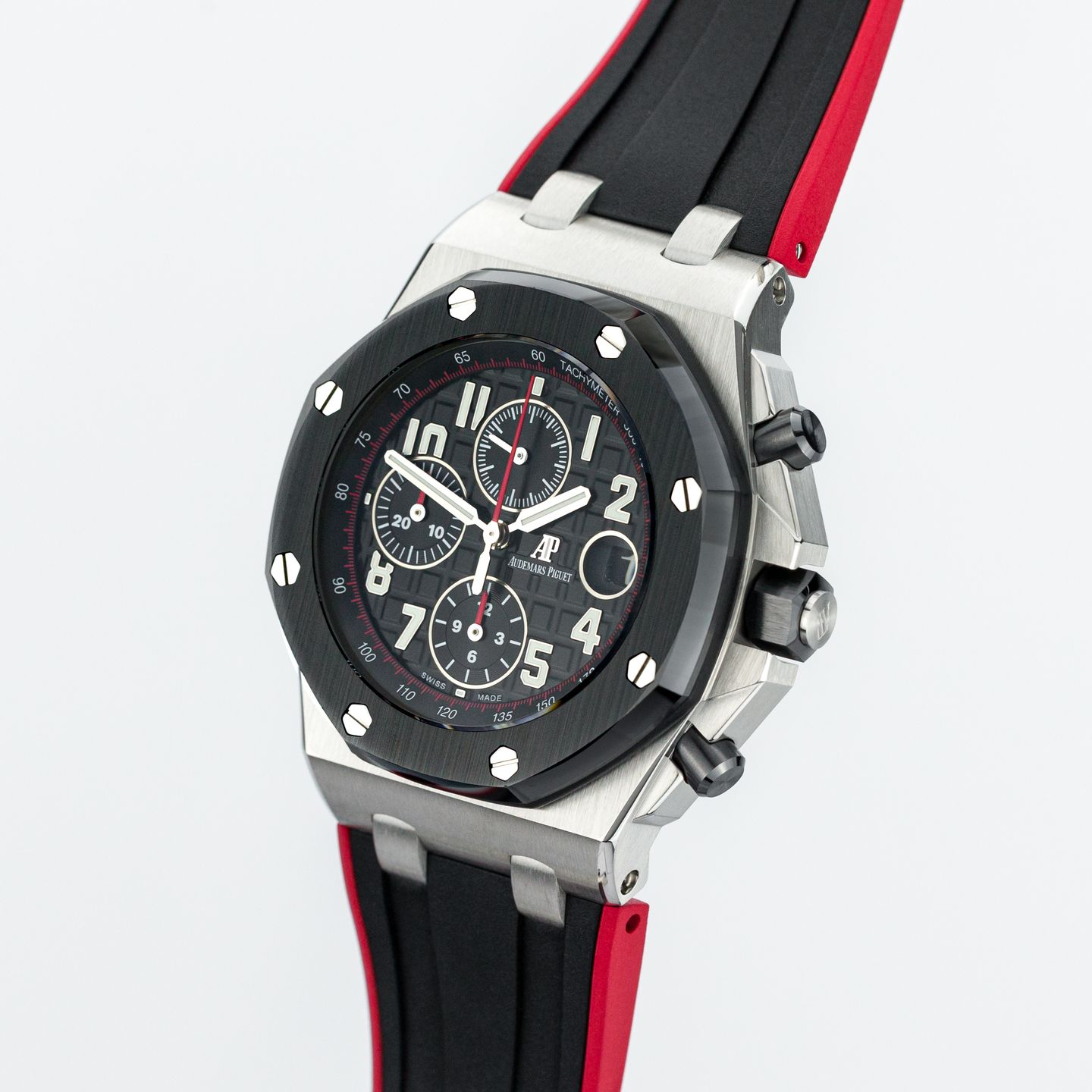 Audemars Piguet Royal Oak Offshore 26470SO.OO.A002CA.01 (2020) - Zwart wijzerplaat 42mm Staal (3/8)