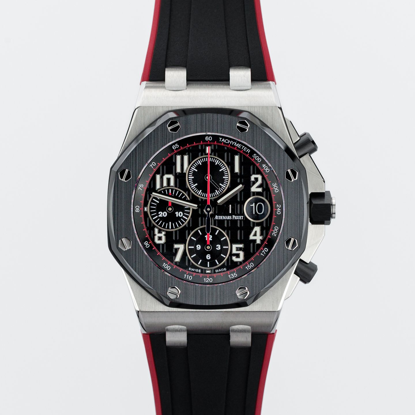 Audemars Piguet Royal Oak Offshore 26470SO.OO.A002CA.01 (2020) - Black dial 42 mm Steel case (1/8)