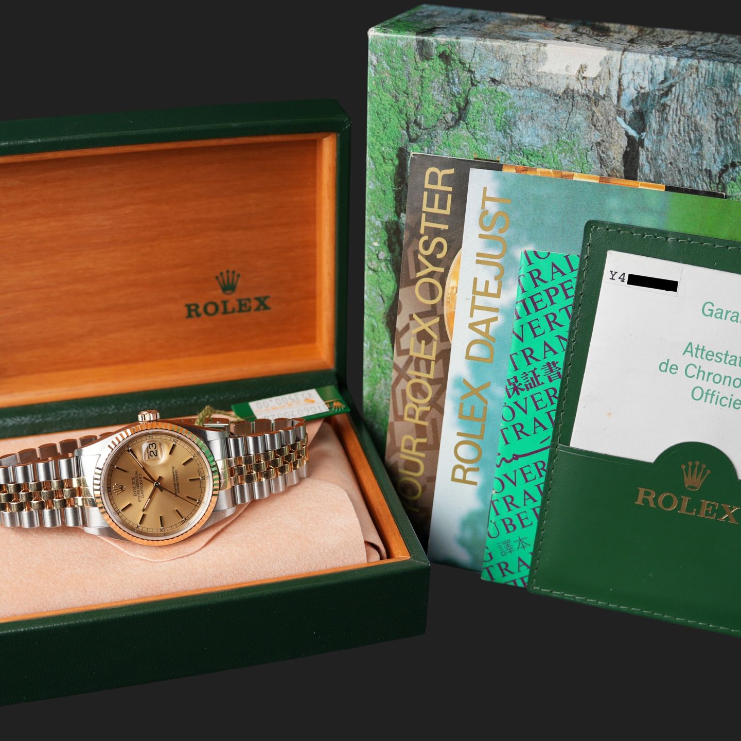 Rolex Datejust 36 16233 (2004) - 36mm Goud/Staal (8/8)