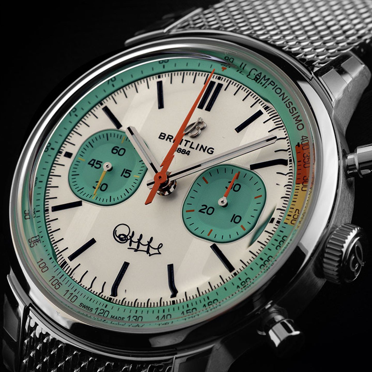 Breitling Top Time AB01768A1A1A1 (2025) - Multi-colour dial 41 mm Steel case (3/7)