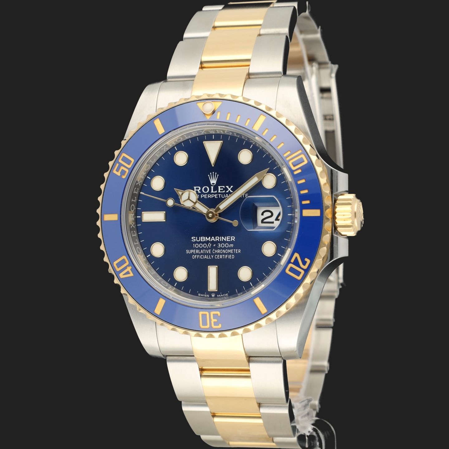 Rolex Submariner Date 126613LB (2022) - 41 mm Gold/Steel case (1/8)