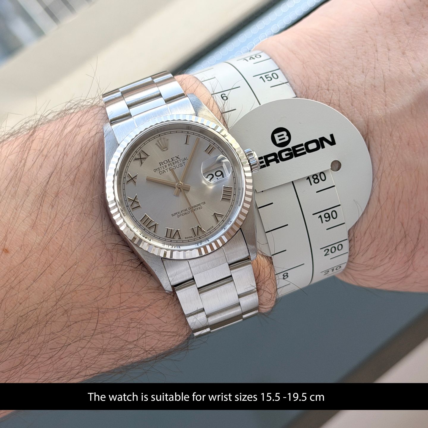 Rolex Datejust 36 16234 (Before 1900) - Grey dial 36 mm Steel case (2/8)