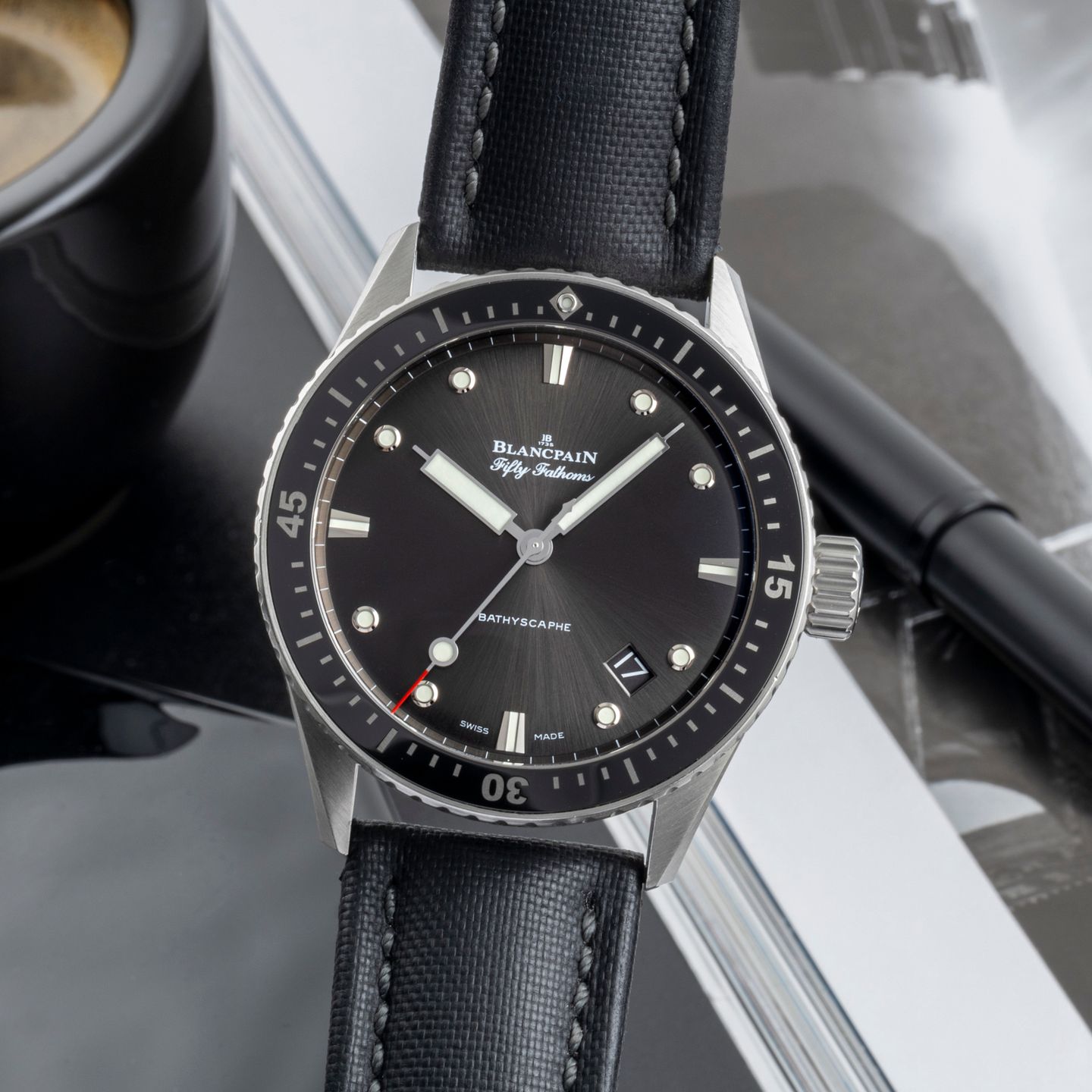 Blancpain Fifty Fathoms Bathyscaphe 5000-1110-B52A - (3/8)
