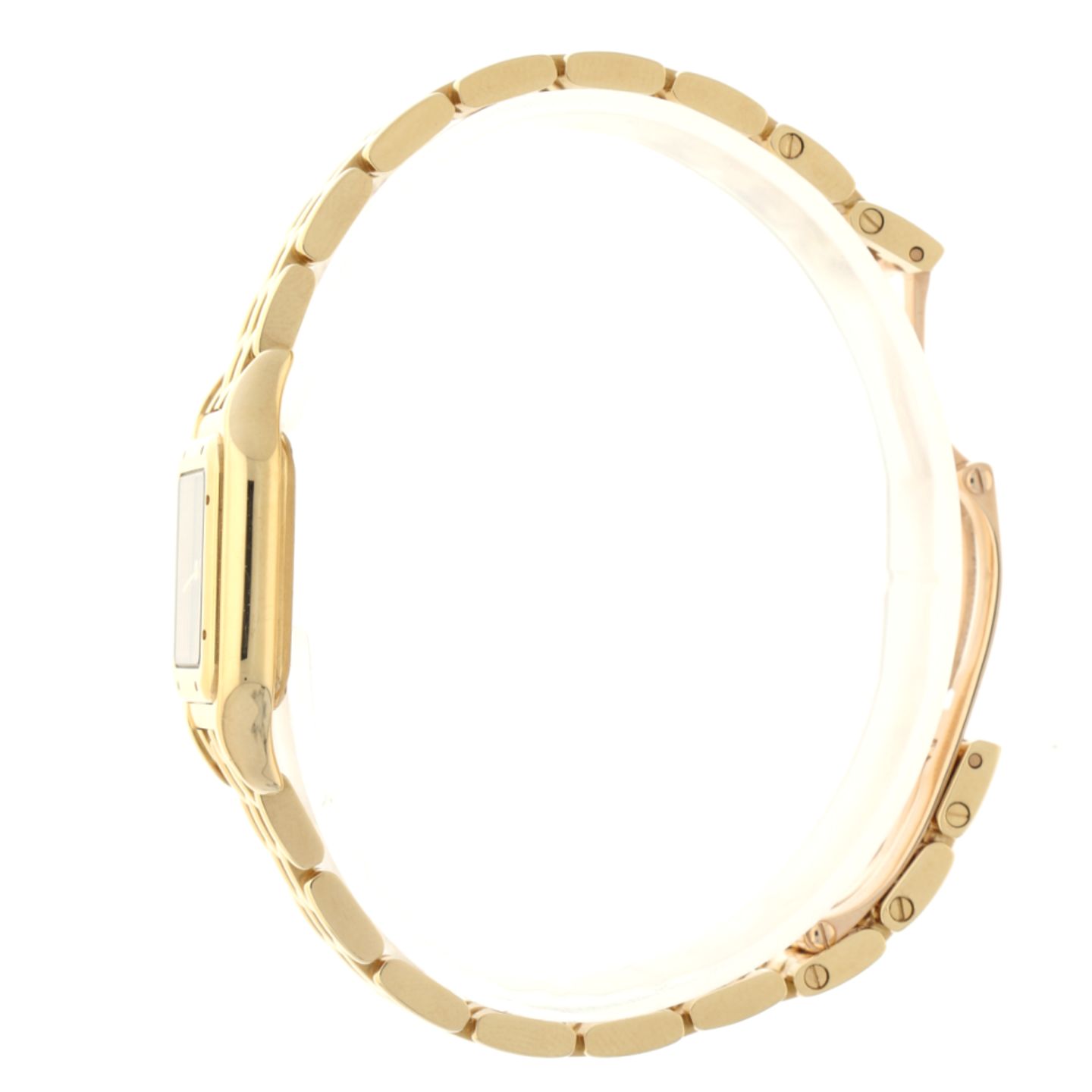 Cartier Panthère 4178 (Unknown (random serial)) - Yellow dial 30 mm Yellow Gold case (3/4)