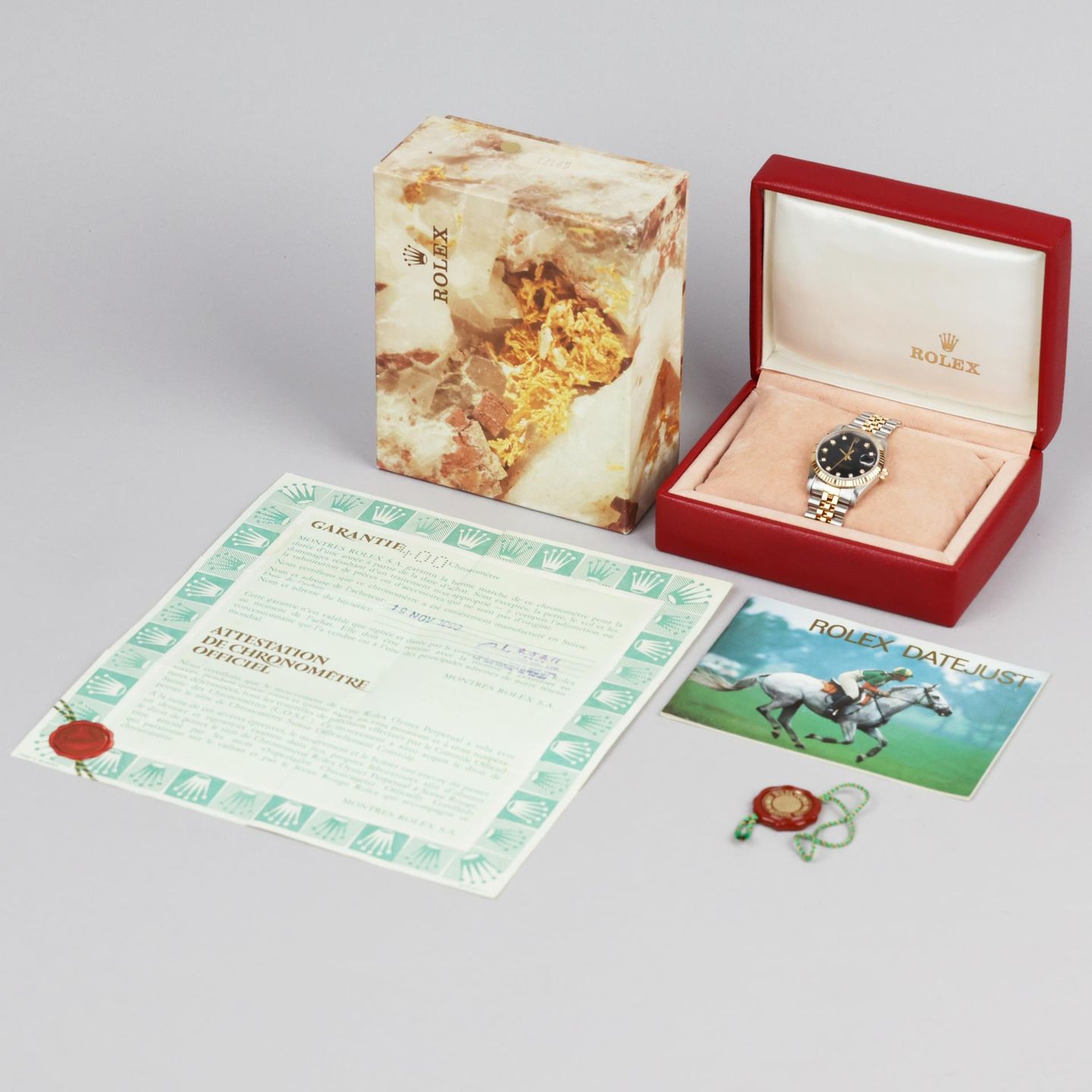 Rolex Datejust 31 68273 (1993) - 31 mm Gold/Steel case (8/8)