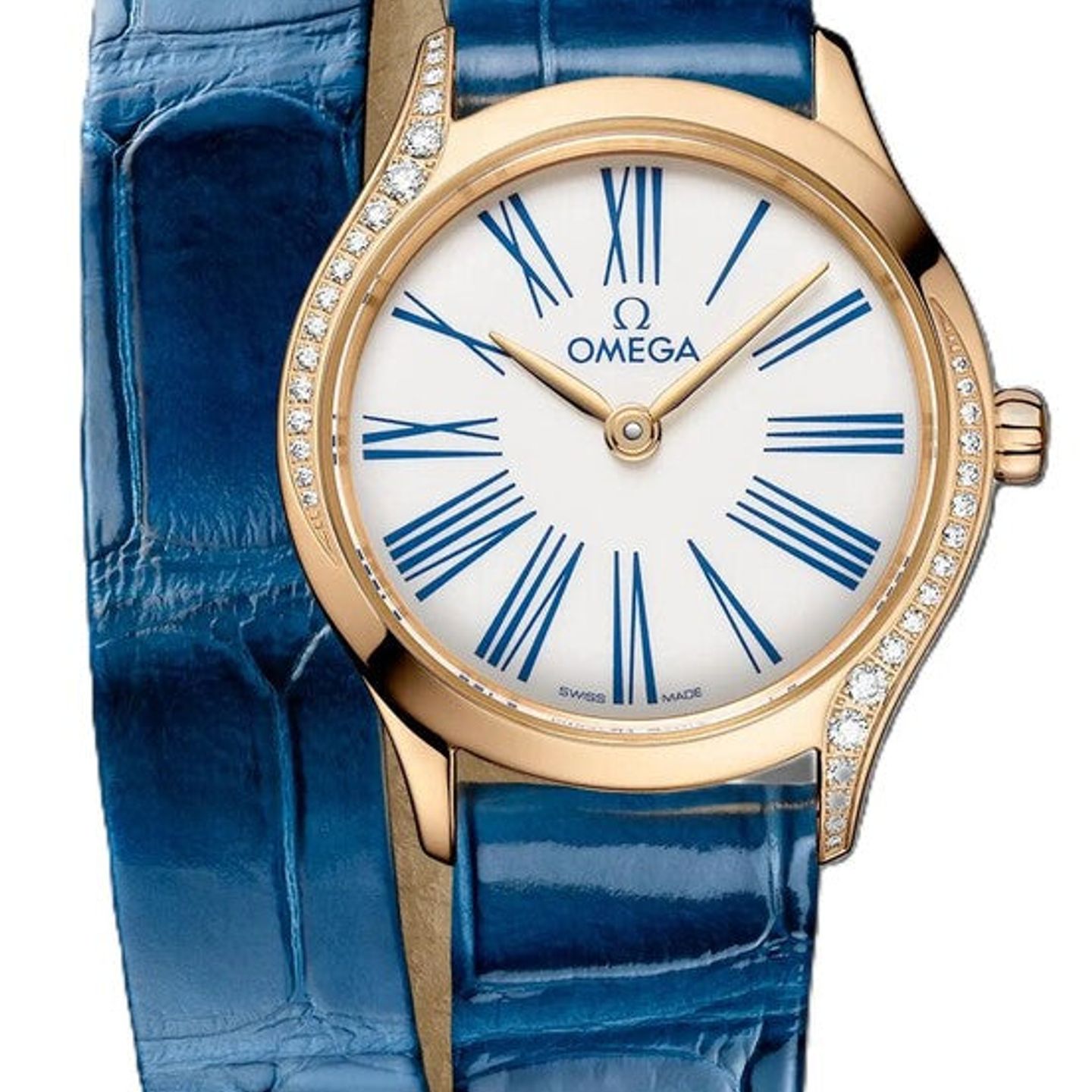 Omega De Ville Trésor 428.58.26.60.04.002 (2026) - Wit wijzerplaat 26mm Geelgoud (1/1)