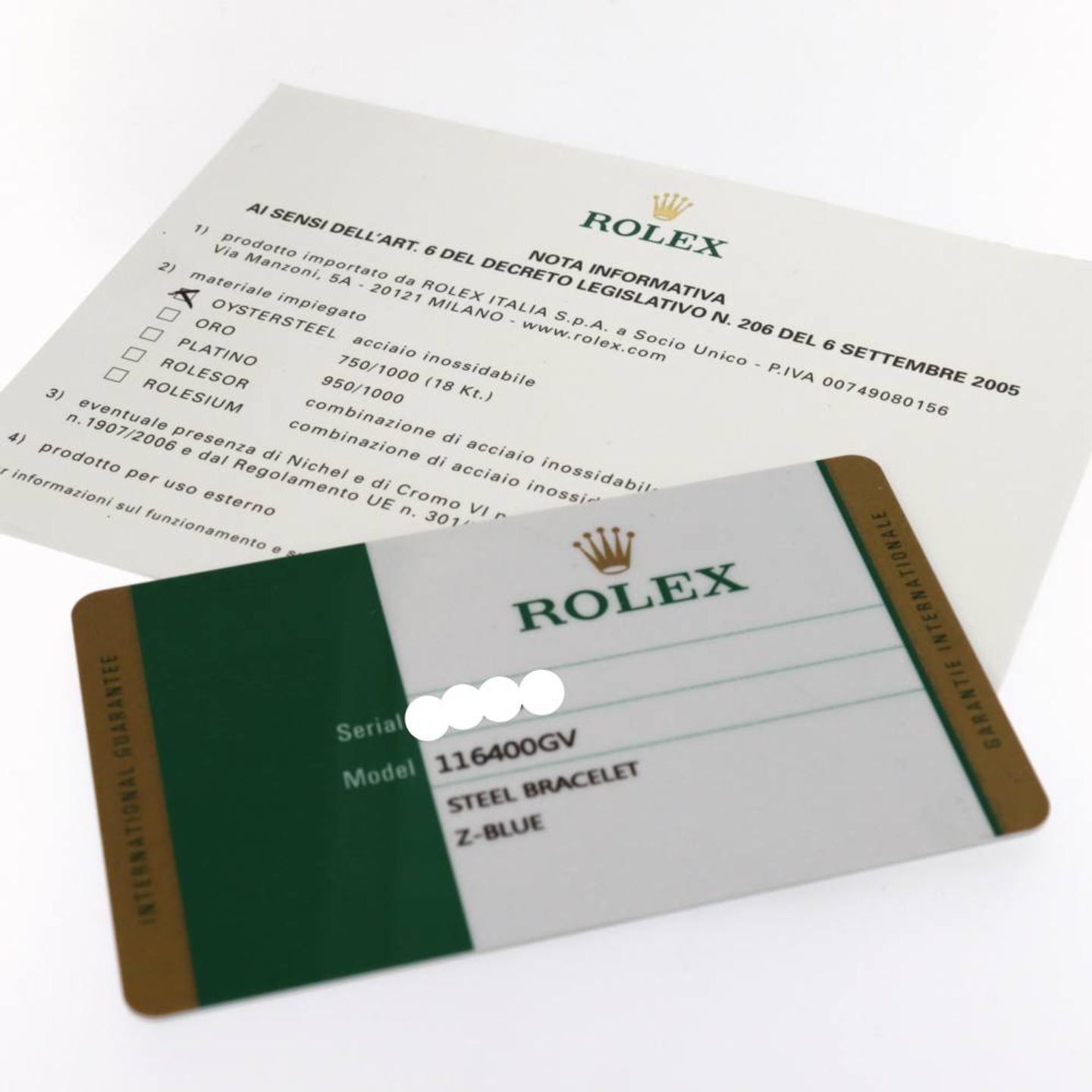 Rolex Milgauss 116400GV - (5/7)