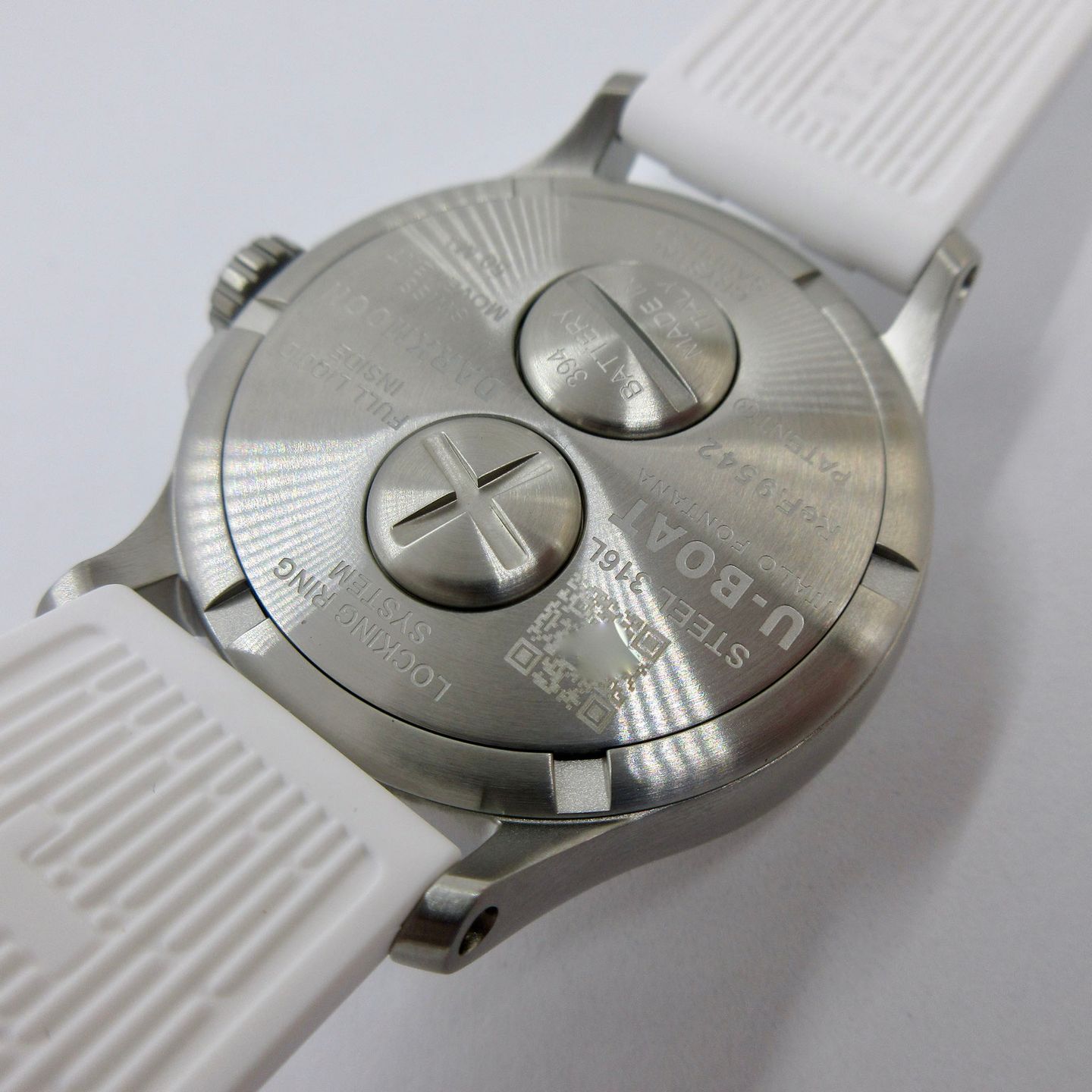 U-Boat Unknown 9542 (2024) - White dial 45 mm Steel case (7/8)