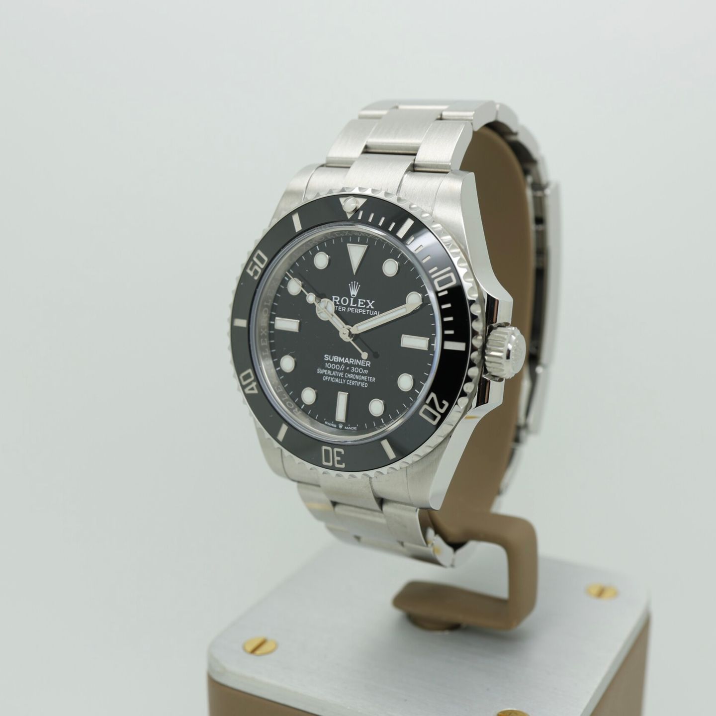 Rolex Submariner No Date 124060 (2024) - Zwart wijzerplaat 41mm Staal (1/7)