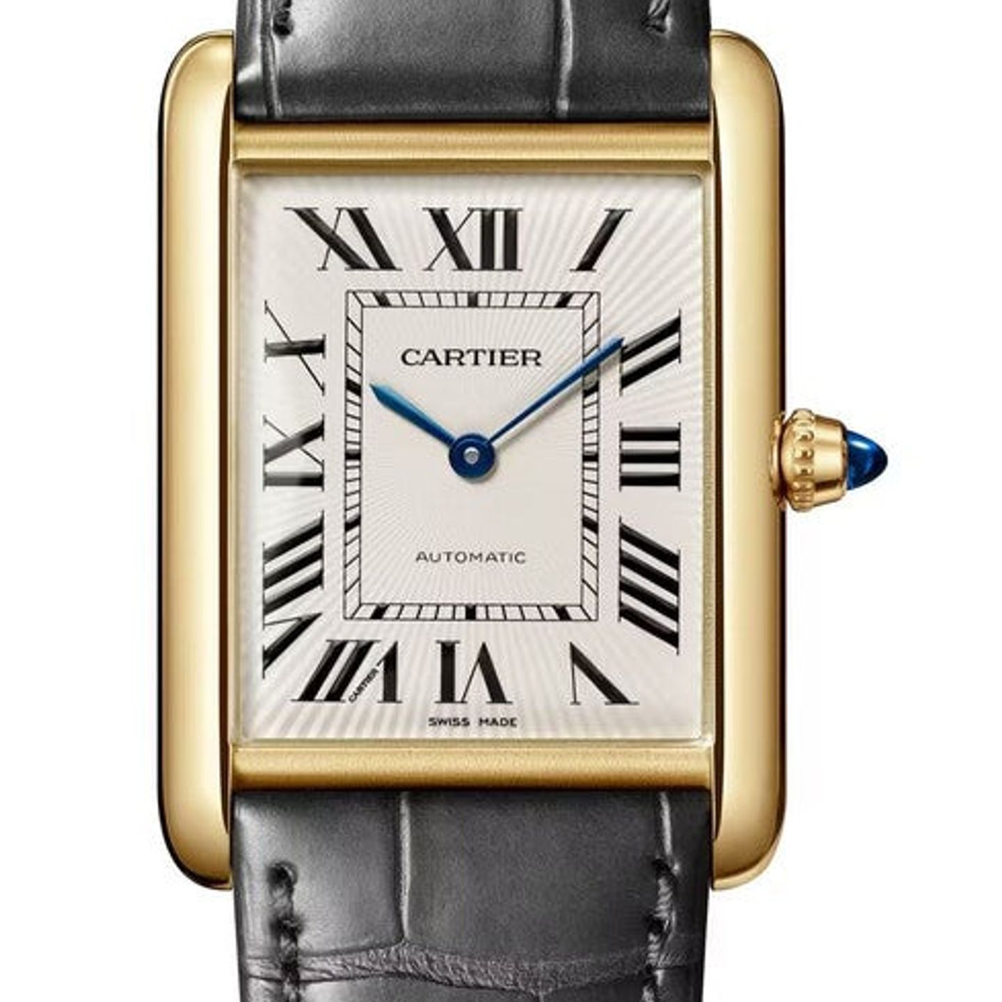 Cartier Tank Louis Cartier WGTA0357 (2025) - Silver dial 38 mm Yellow Gold case (2/2)