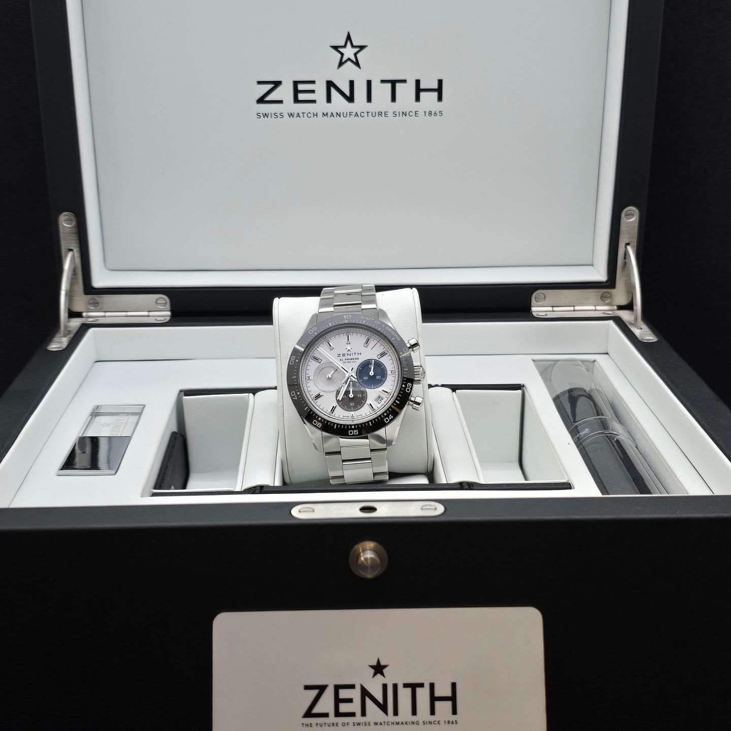 Zenith Chronomaster Sport 03.3100.3600/69.M3100 (Unknown (random serial)) - White dial 41 mm Steel case (2/7)