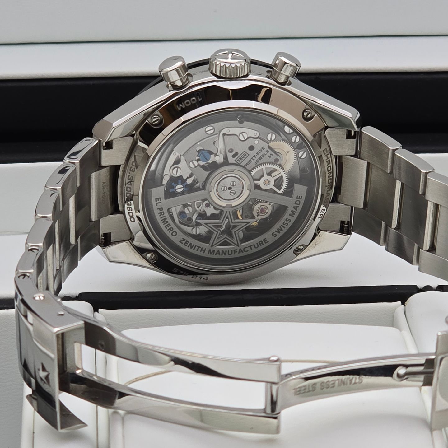 Zenith Chronomaster Sport 03.3100.3600/69.M3100 (Unknown (random serial)) - White dial 41 mm Steel case (7/7)
