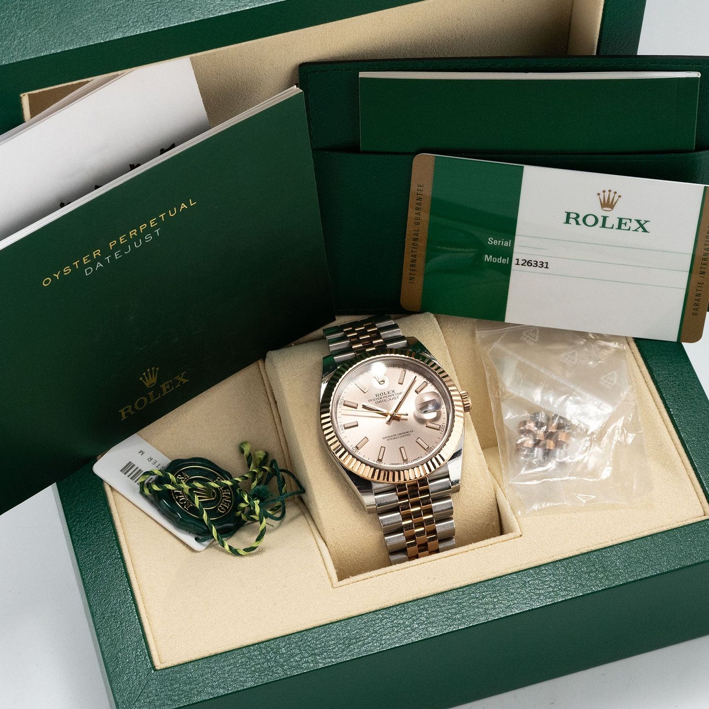 Rolex Datejust 41 126331 (2017) - 41mm Goud/Staal (7/7)