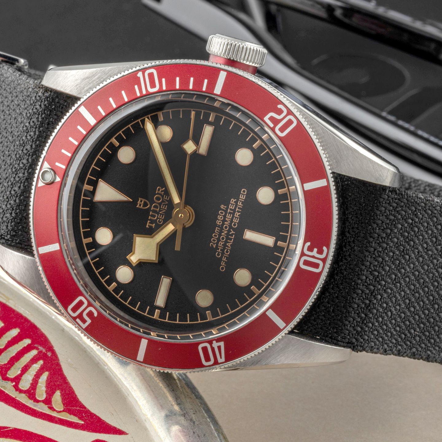 Tudor Black Bay 79230R (Onbekend (willekeurig serienummer)) - Zwart wijzerplaat 41mm Staal (2/8)