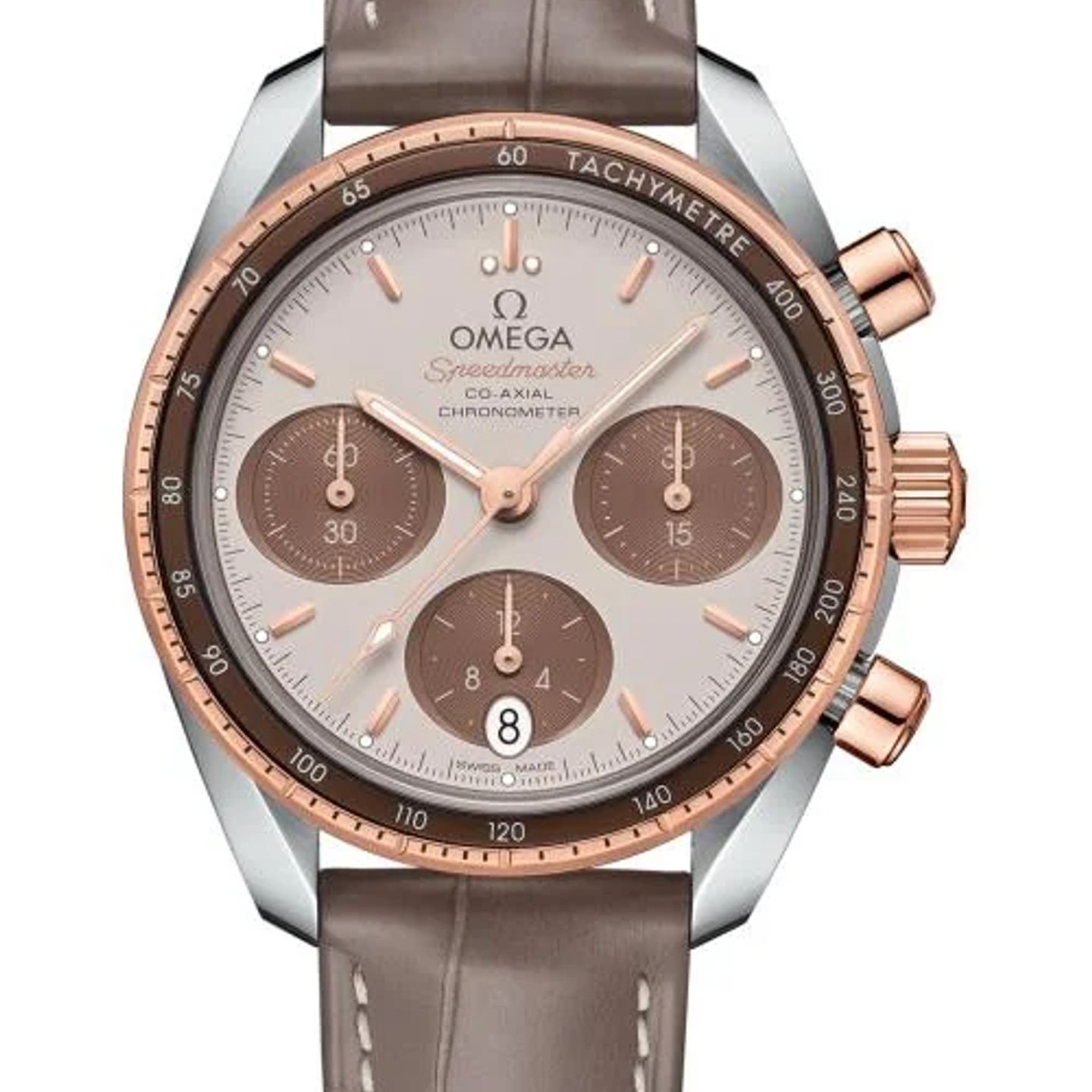 Omega Speedmaster 324.23.38.50.02.002 (2026) - Beige wijzerplaat 38mm Staal (1/1)