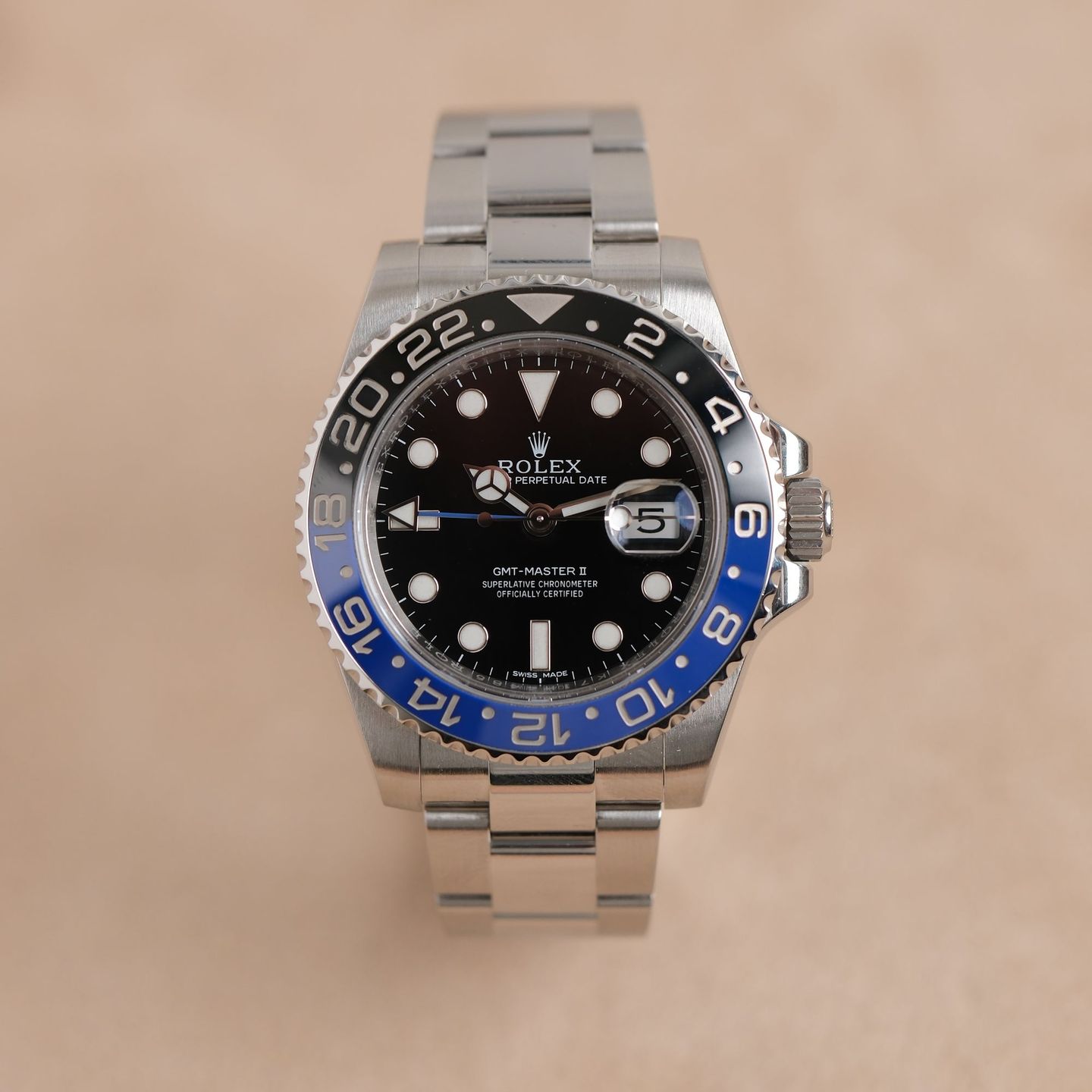 Rolex GMT-Master II 116710BLNR (2019) - Black dial 40 mm Steel case (2/7)