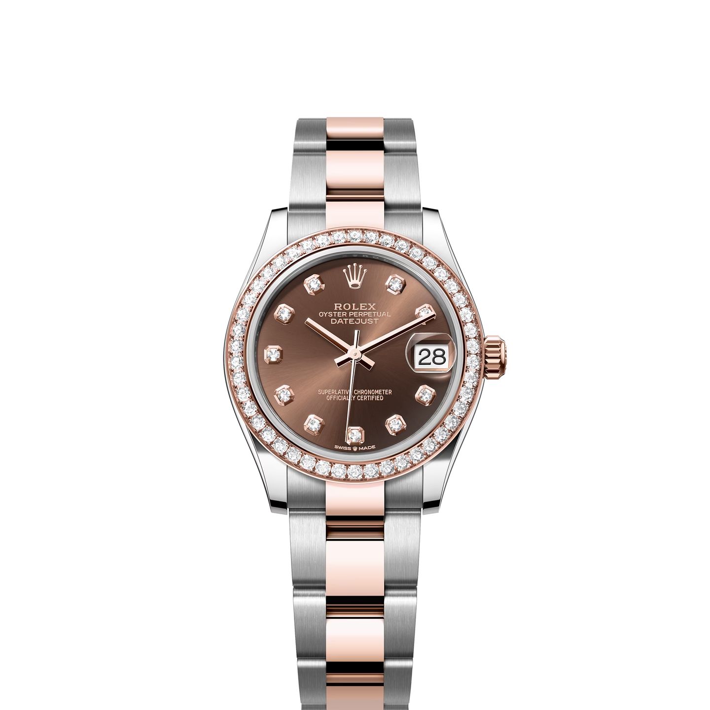 Rolex Datejust 31 278381RBR (2024) - Bruin wijzerplaat 31mm Staal (1/1)