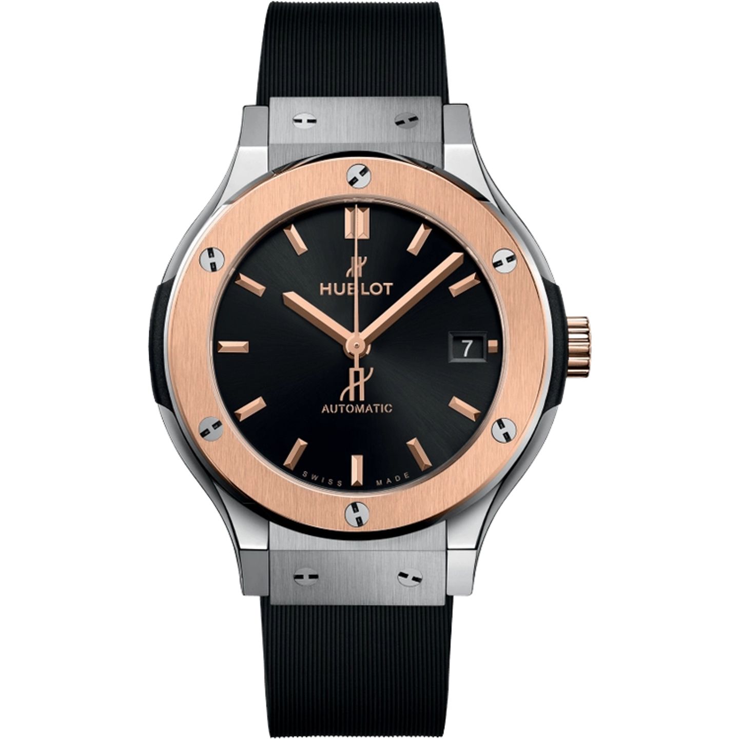 Hublot Classic Fusion 565.NO.1480.RX (2025) - Black dial 38 mm Titanium case (1/1)