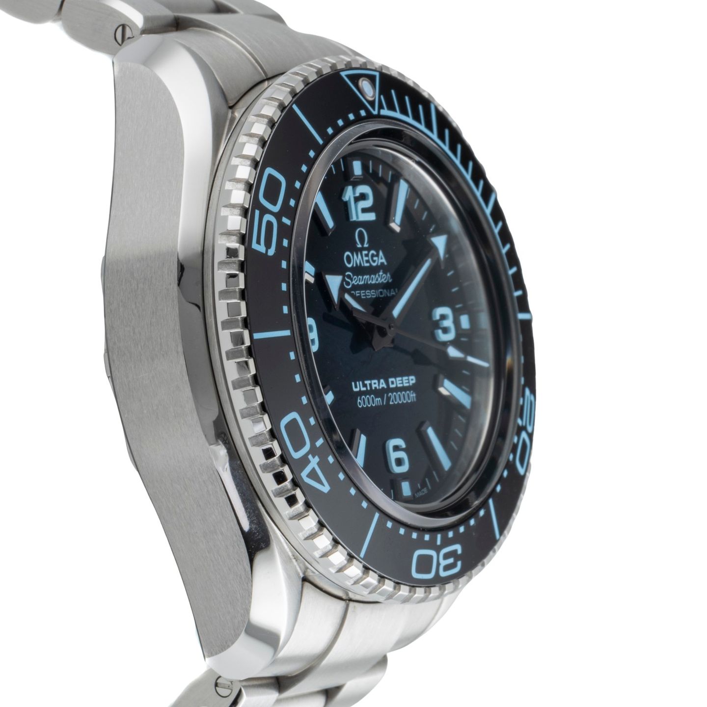 Omega Seamaster Planet Ocean 215.30.46.21.03.002 (Unknown (random serial)) - Blue dial 46 mm Steel case (7/8)