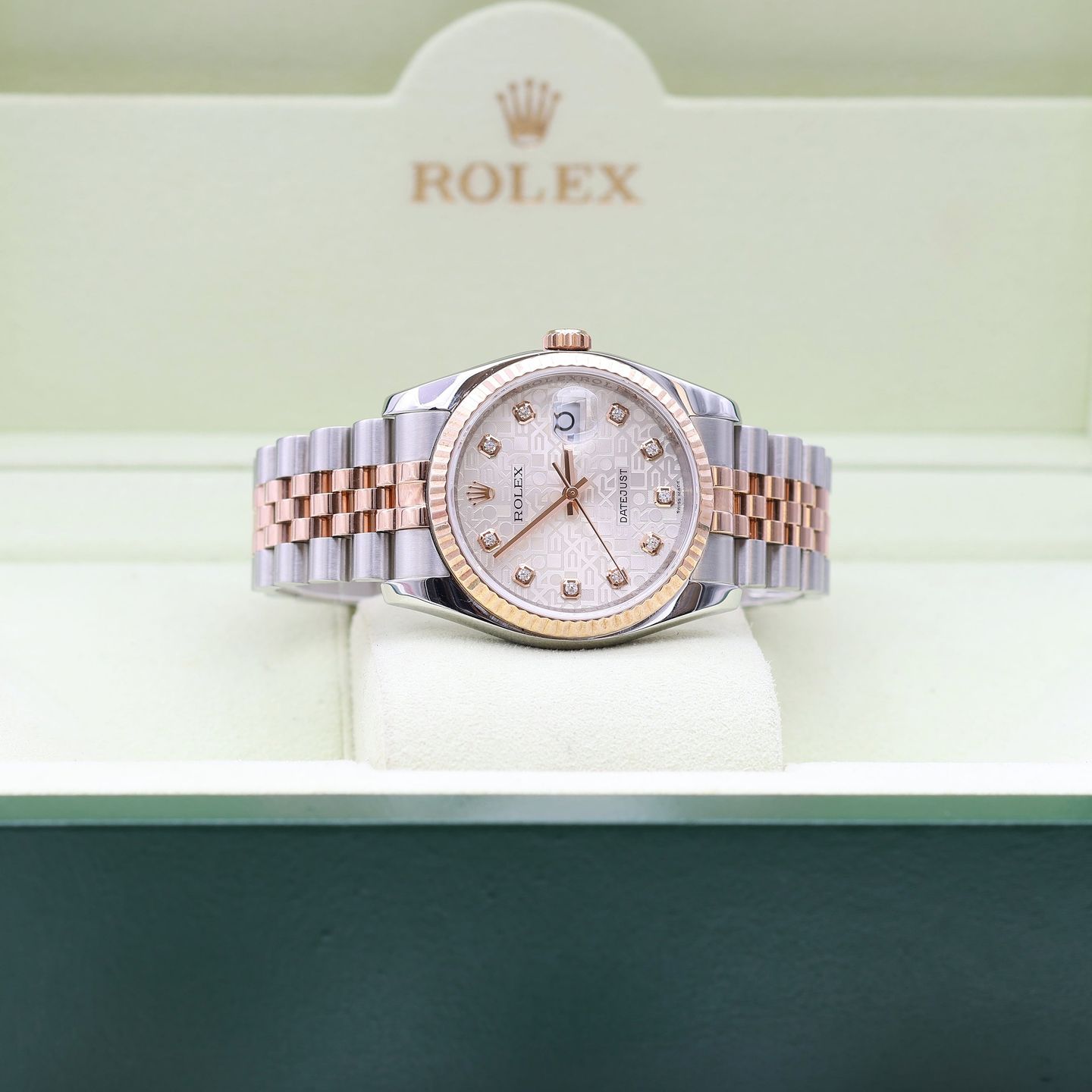 Rolex Datejust 36 116231 (Unknown (random serial)) - 36 mm Gold/Steel case (7/8)