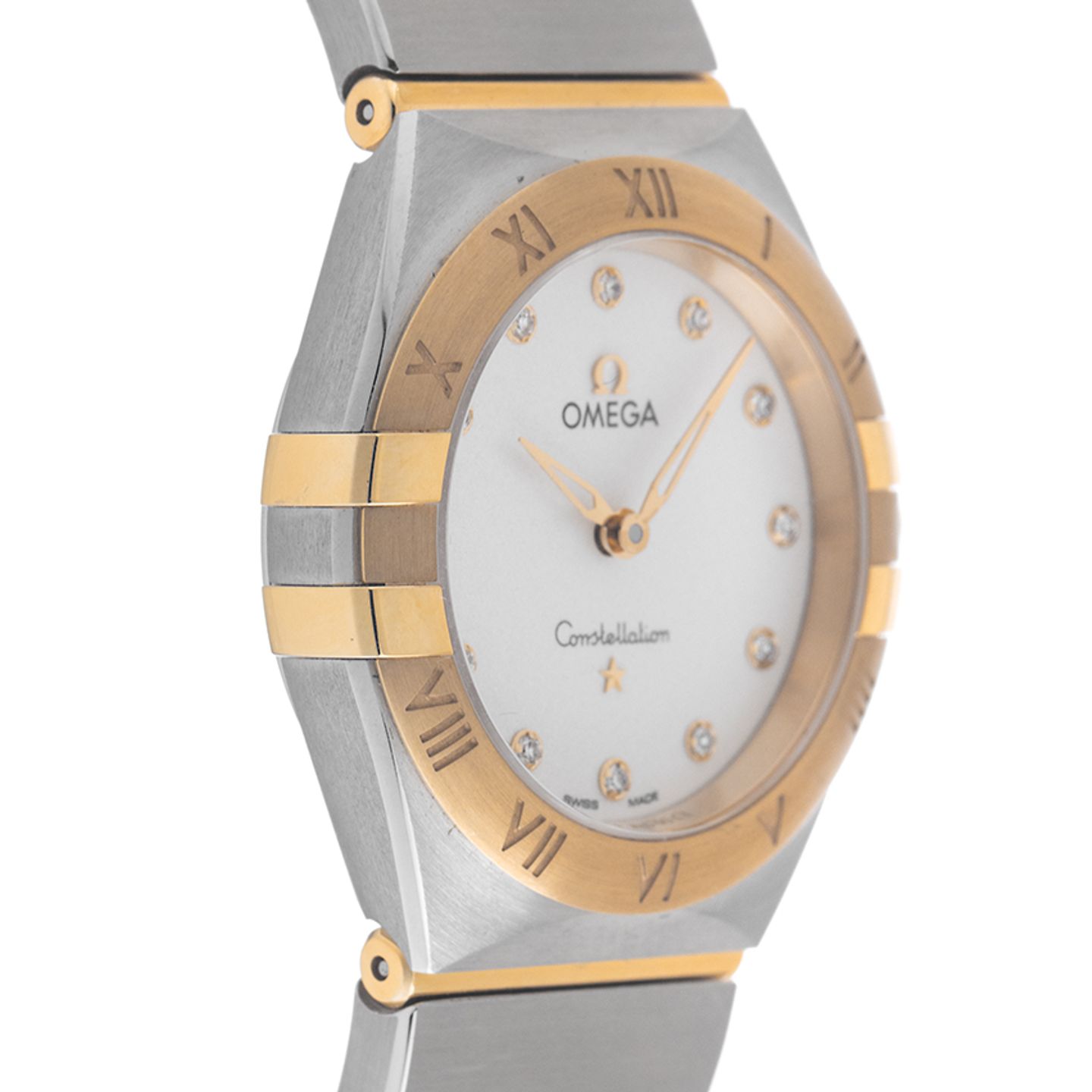 Omega Constellation Quartz 131.20.28.60.52.001 (2024) - Zilver wijzerplaat 28mm Staal (5/7)