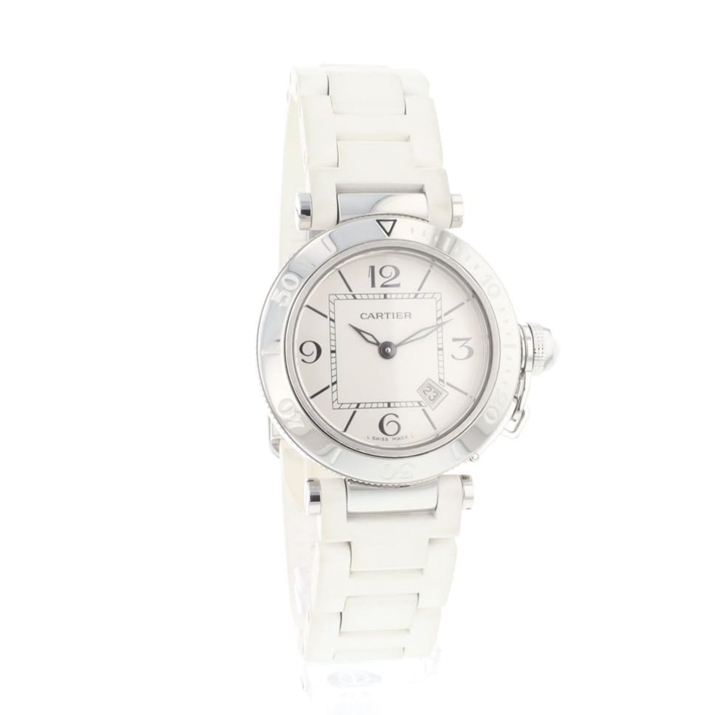 Cartier Pasha Seatimer 3025 (Onbekend (willekeurig serienummer)) - 33mm Staal (3/3)