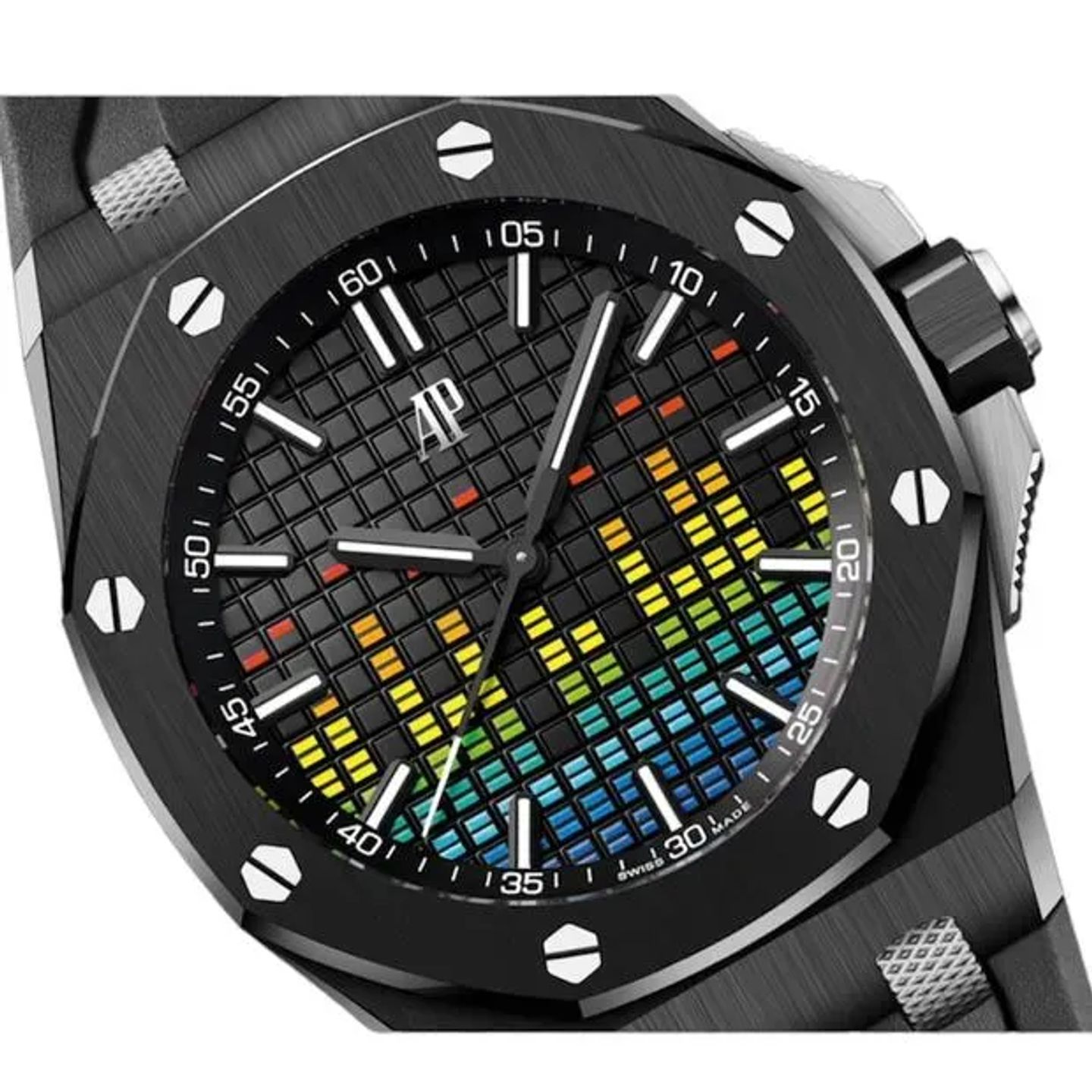 Audemars Piguet Royal Oak Offshore 15600CE.OO.A002CA.01 (2022) - Black dial 43 mm Ceramic case (2/6)