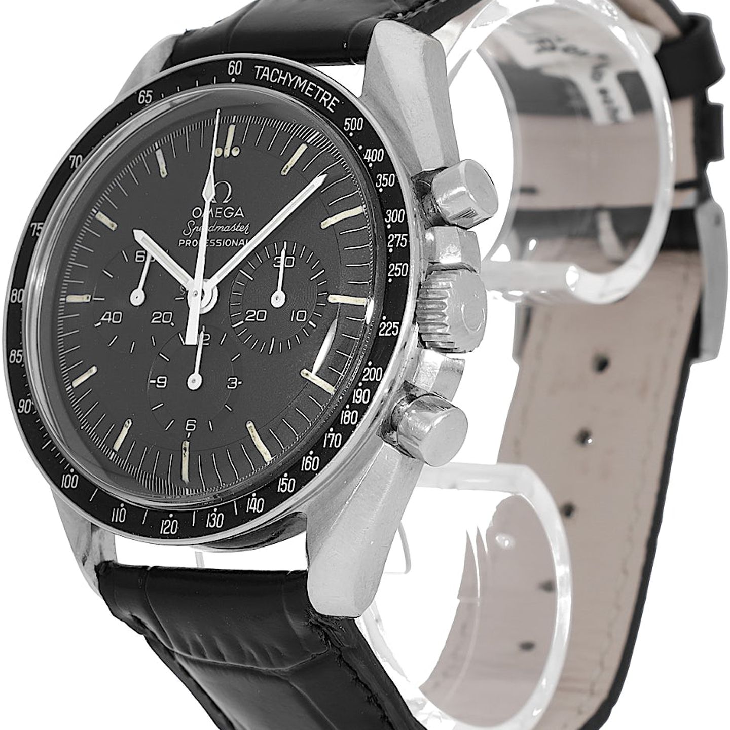 Omega Speedmaster Professional Moonwatch BA 145.022 XI (Unknown (random serial)) - Gold dial 42 mm Yellow Gold case (3/5)