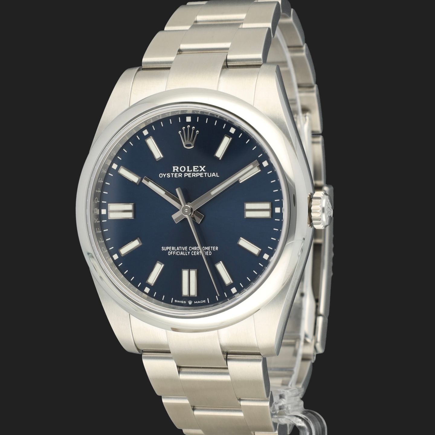 Rolex Oyster Perpetual 41 124300 (2021) - 41mm Staal (1/8)