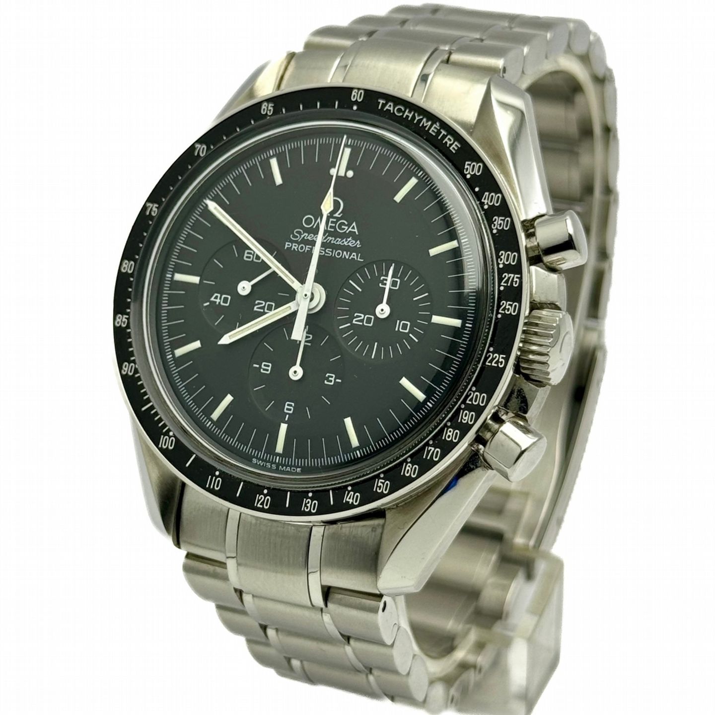 Omega Speedmaster Professional Moonwatch 3572.50.00 (1998) - Zwart wijzerplaat 42mm Staal (1/10)