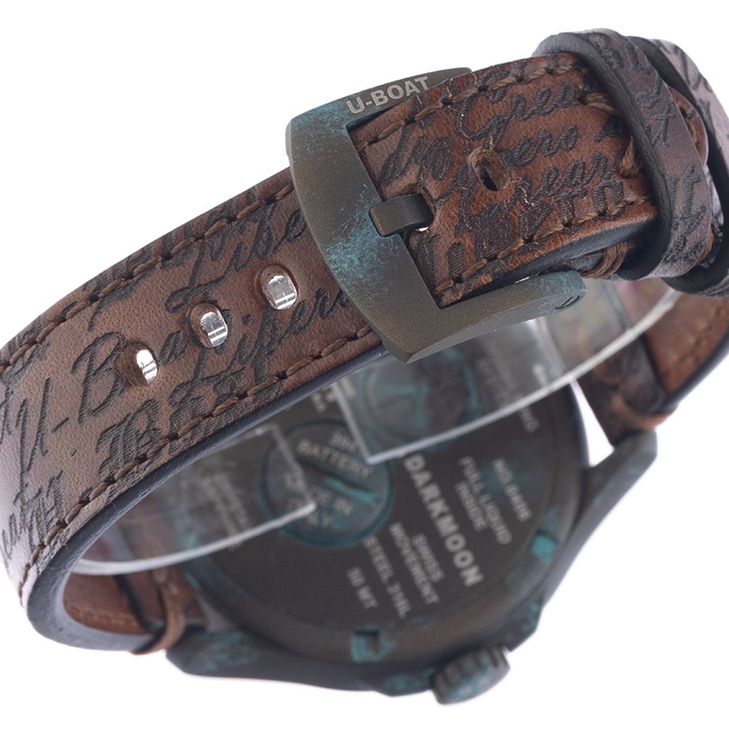 U-Boat Unknown 9600/A (Unknown (random serial)) - Bronze dial 44 mm Steel case (7/7)