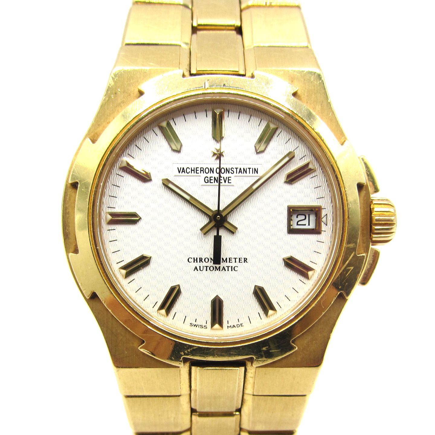 Vacheron Constantin Overseas 42042/423J (Unknown (random serial)) - 38 mm Yellow Gold case (1/5)
