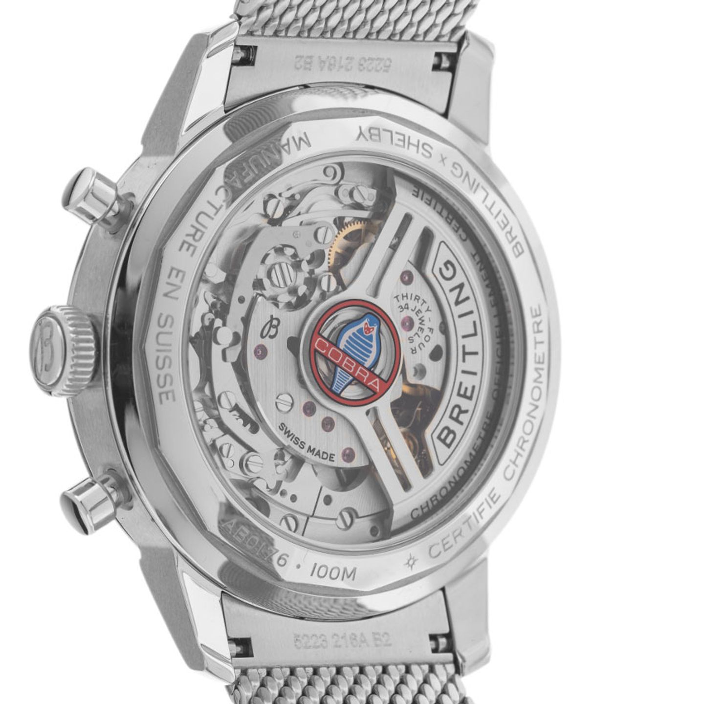 Breitling Top Time AB01763A1C1A1 (2024) - Blue dial 41 mm Steel case (6/7)