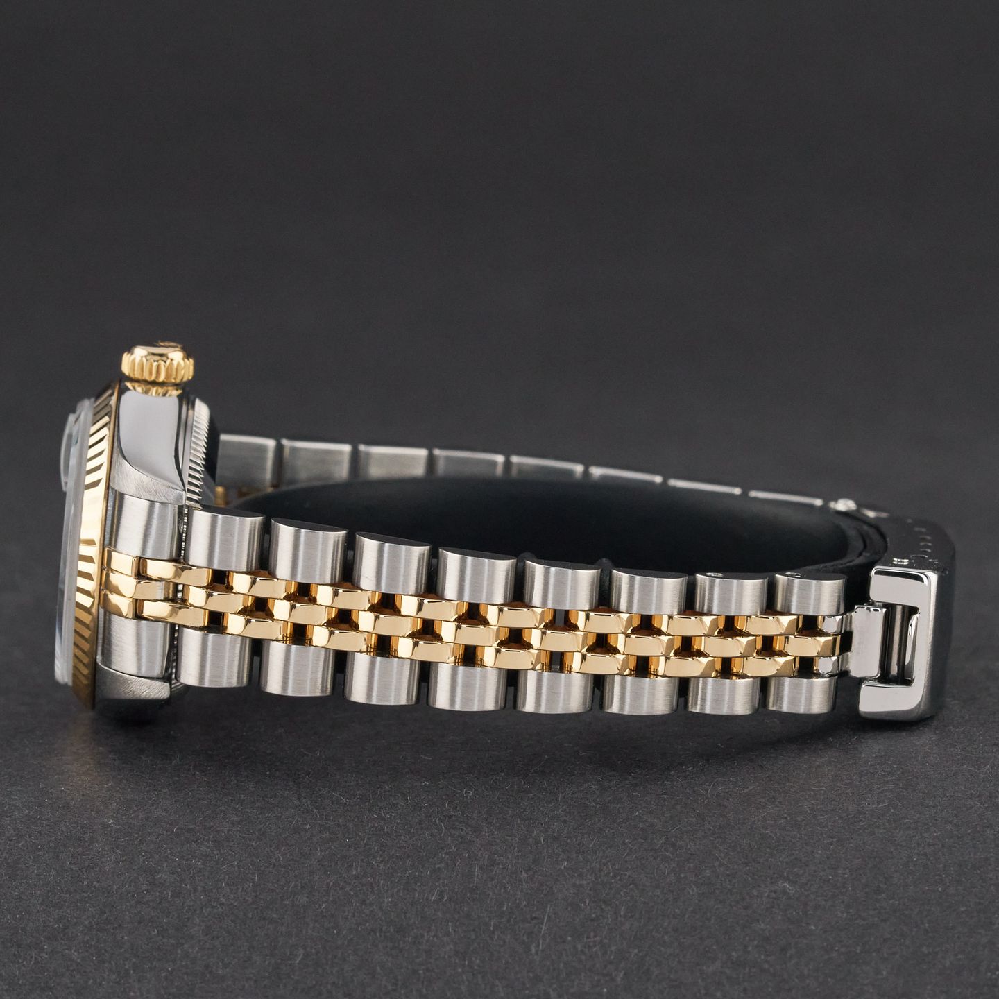 Rolex Lady-Datejust 79173 (2000) - Zwart wijzerplaat 26mm Goud/Staal (5/8)