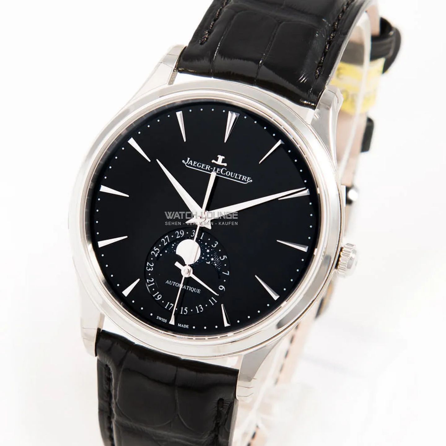 Jaeger-LeCoultre Master Ultra Thin Moon Q1368471 (2026) - Black dial 39 mm Steel case (1/8)
