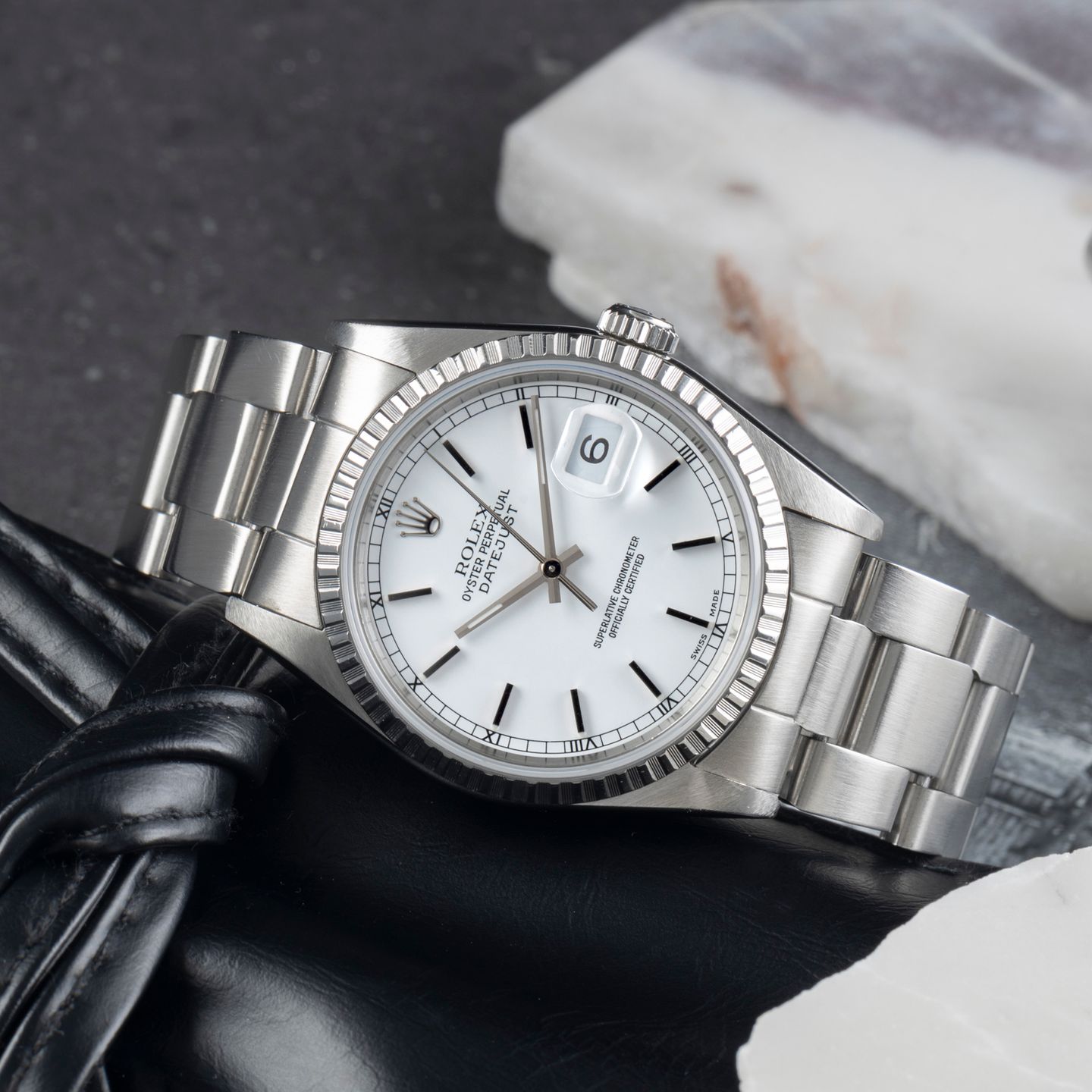 Rolex Datejust 36 16220 (1987) - 36 mm Steel case (2/8)