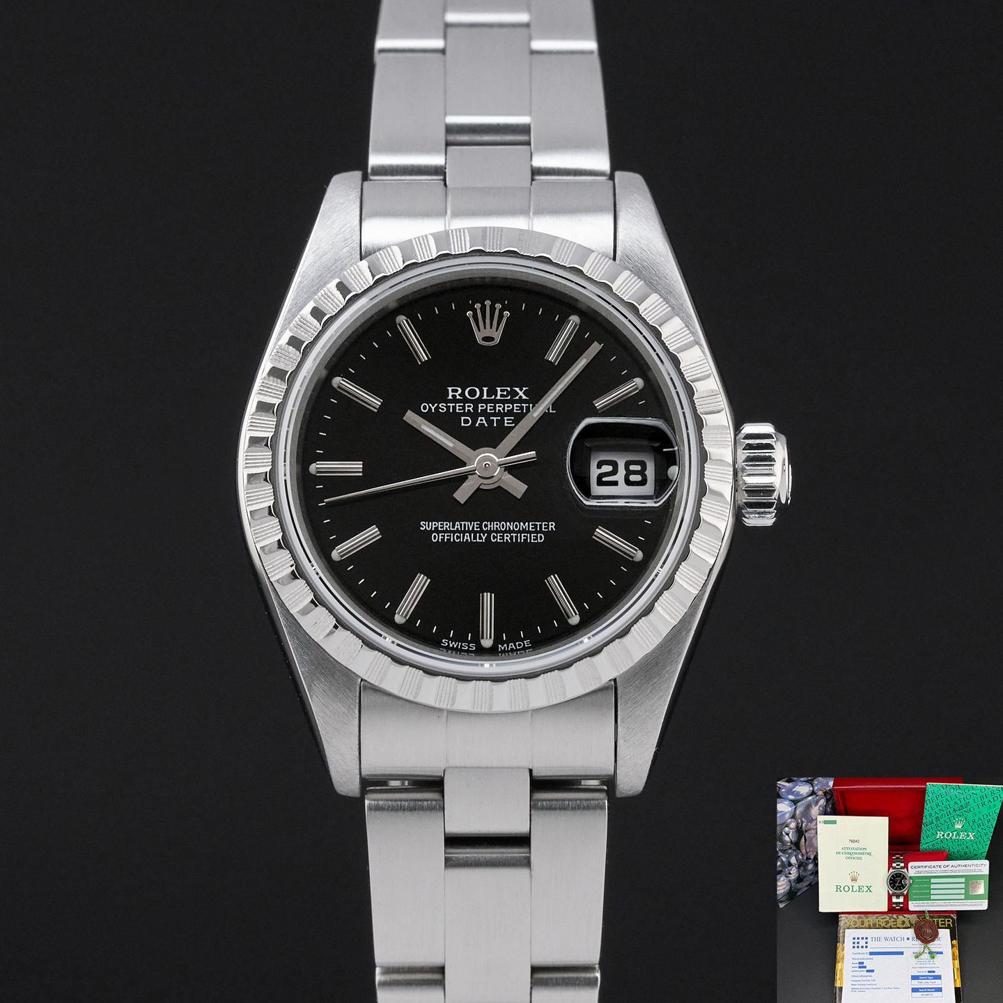 Rolex Oyster Perpetual Lady Date 79240 - (1/8)