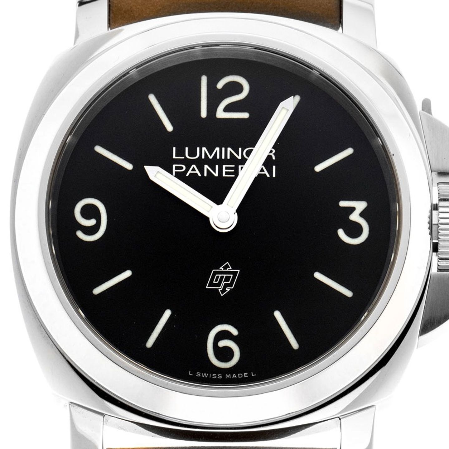 Panerai Luminor Base Logo PAM01086 (2025) - Zwart wijzerplaat 44mm Staal (1/6)