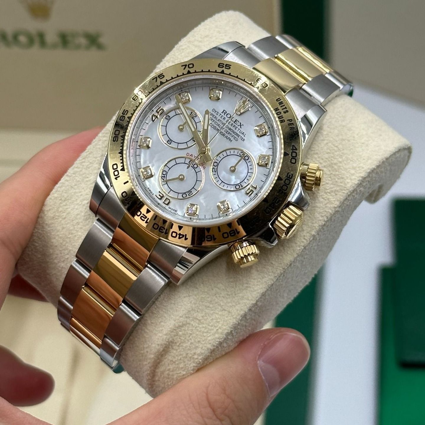 Rolex Daytona 116503 (2020) - Parelmoer wijzerplaat 40mm Staal (8/8)