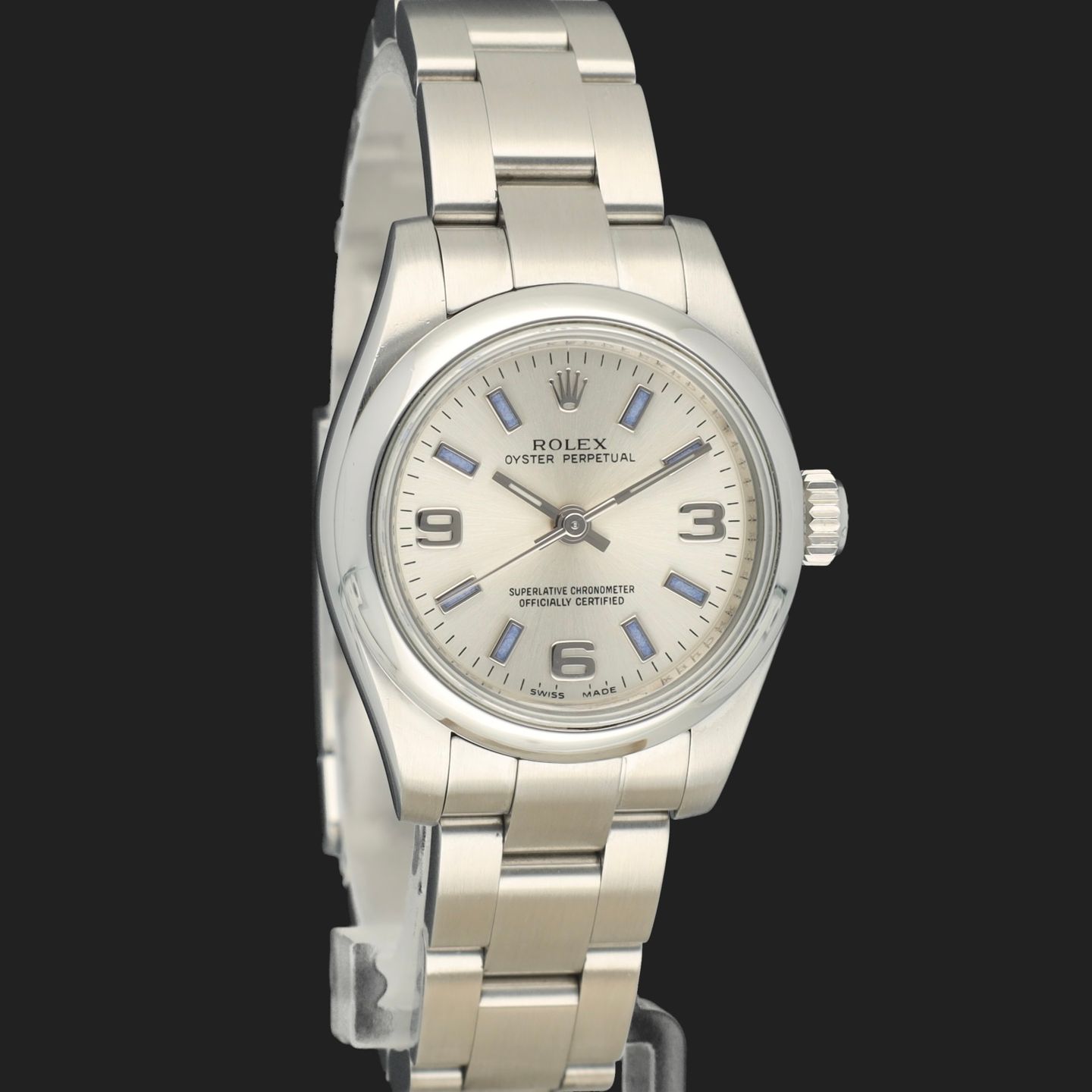 Rolex Oyster Perpetual 26 176200 (2012) - 26mm Staal (4/7)