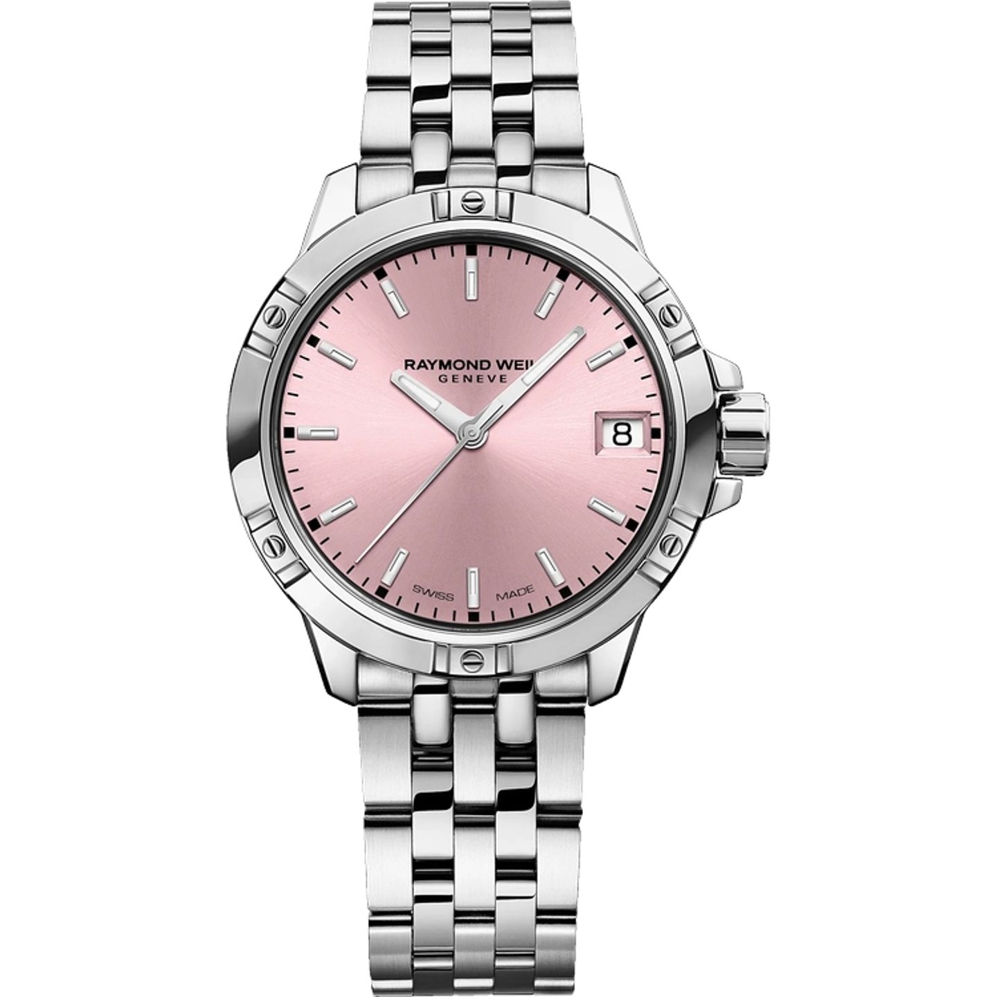 Raymond Weil Tango 5960-ST-80001 (2026) - Roze wijzerplaat 30mm Staal (1/1)
