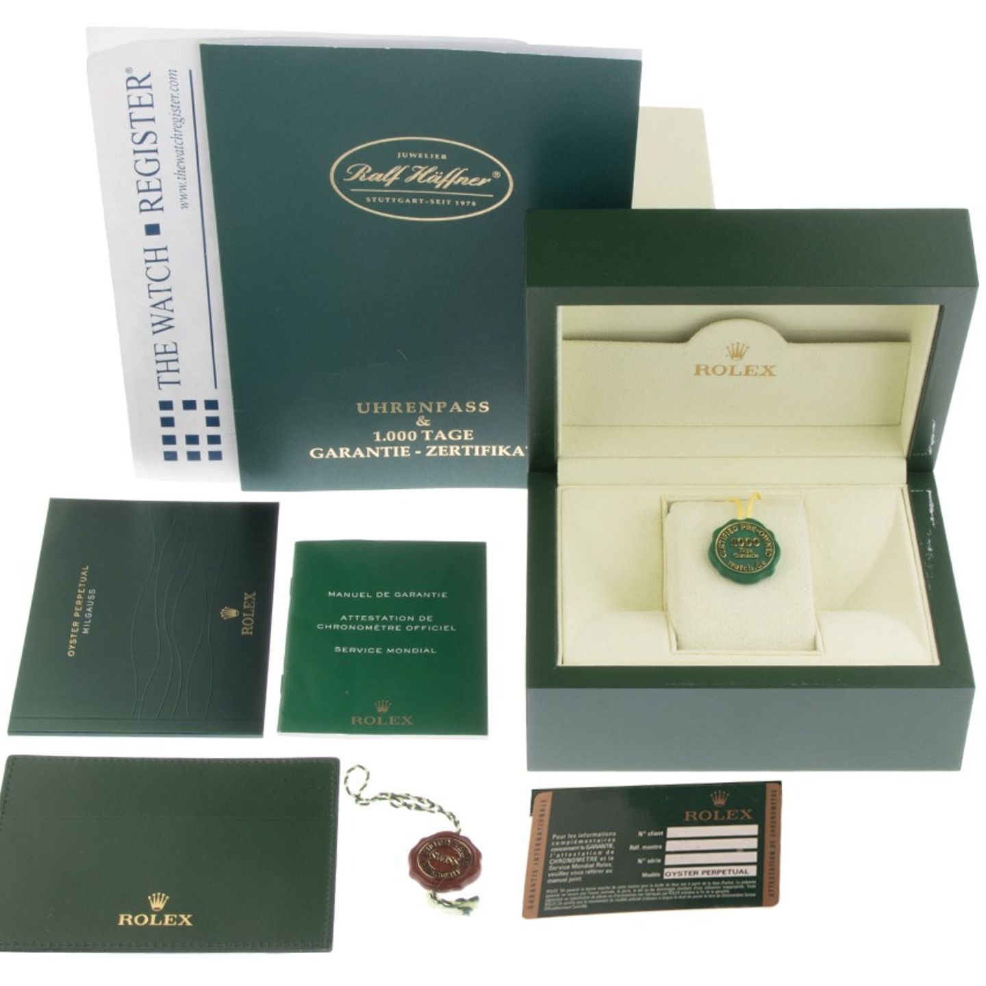 Rolex Milgauss 116400 (2008) - 40mm Staal (2/7)