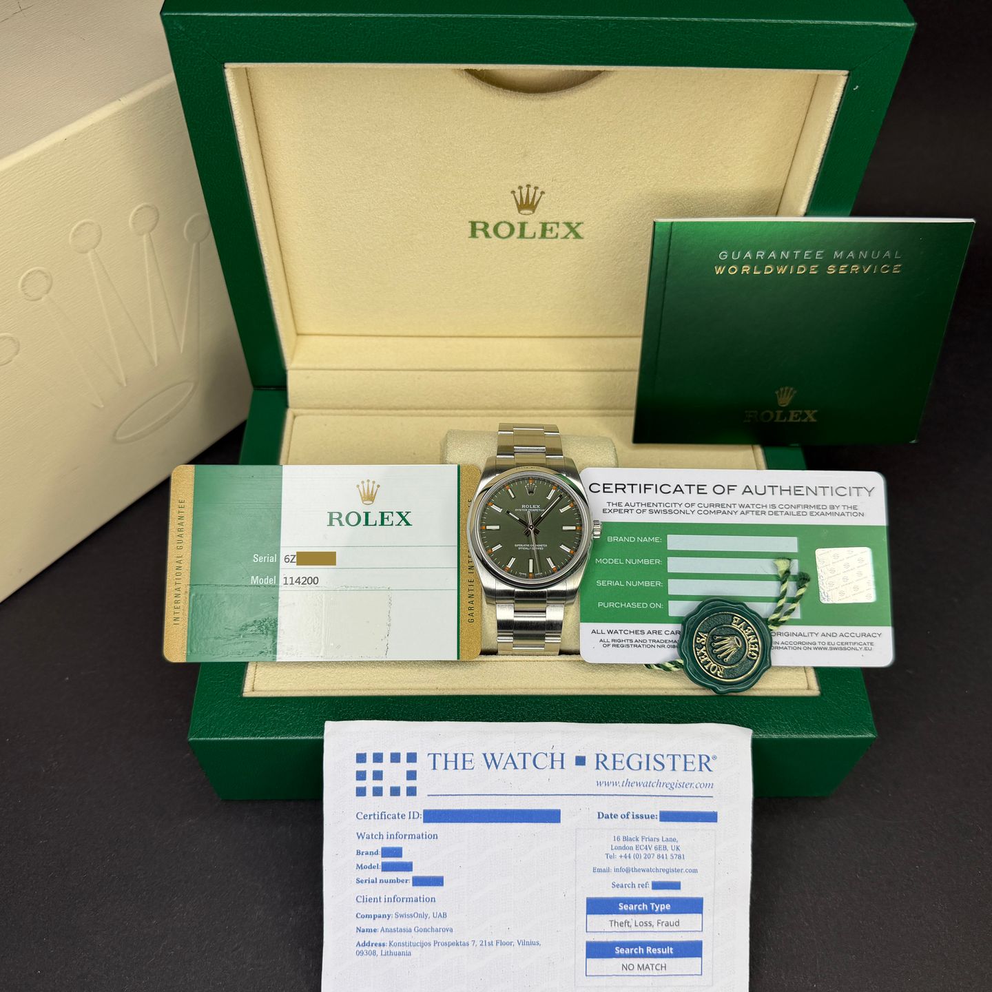 Rolex Oyster Perpetual 34 114200 - (3/8)