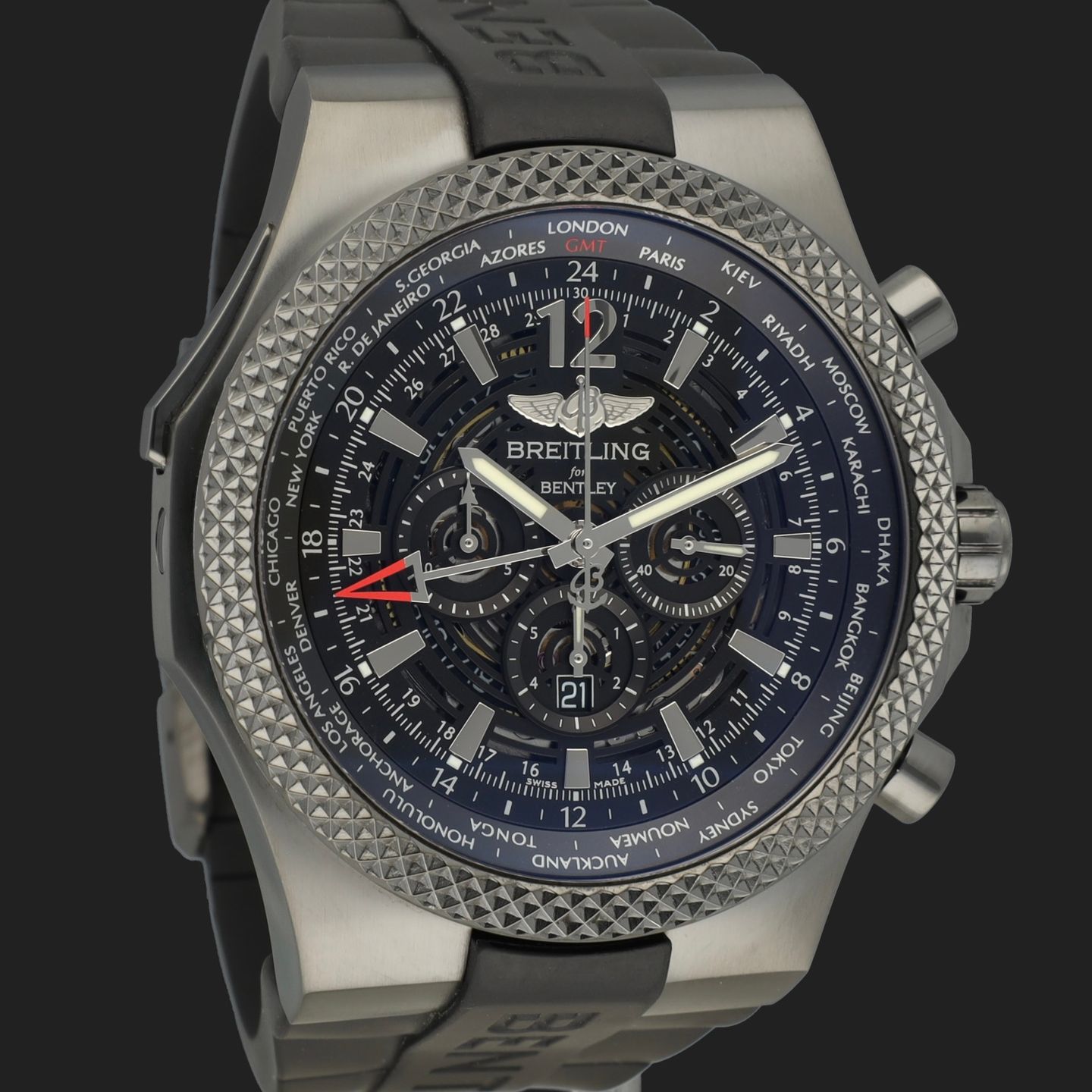 Breitling Bentley GMT M4736225/BC76 - (4/8)