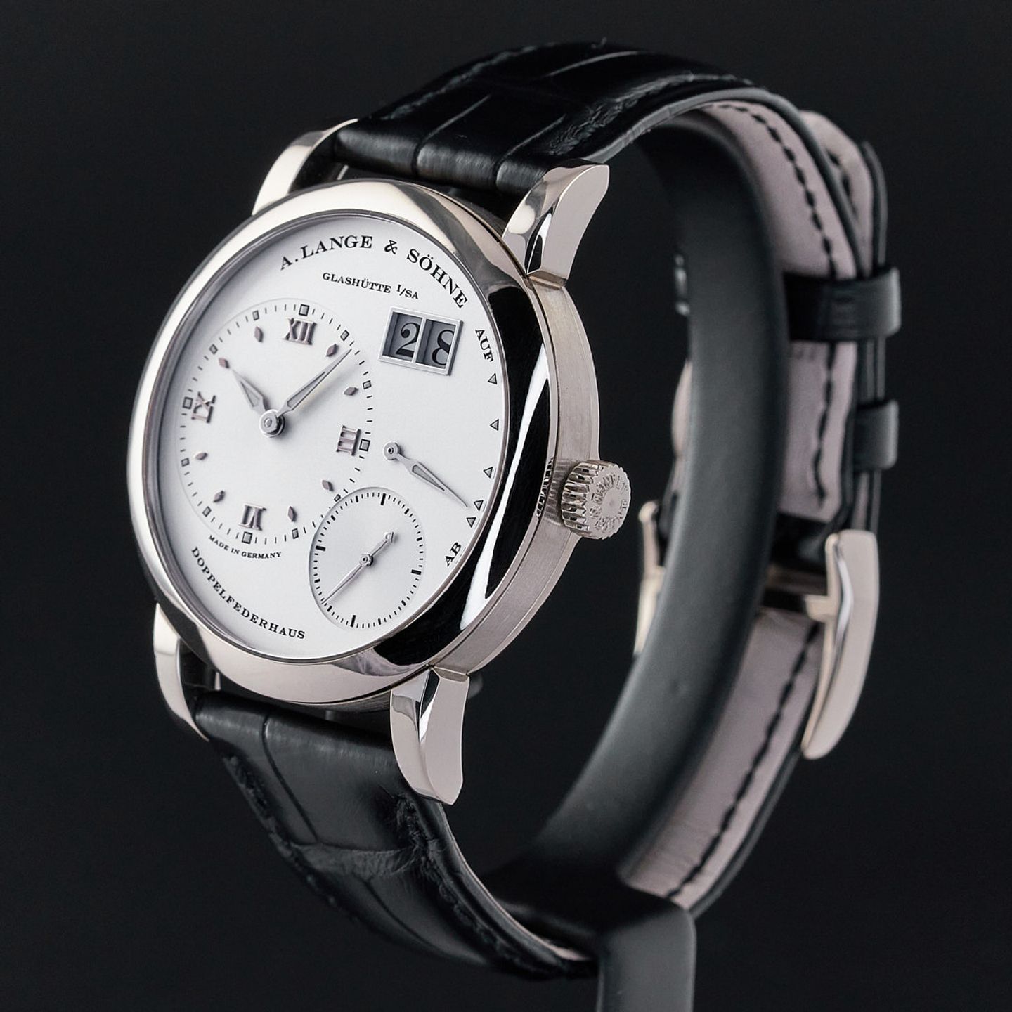 A. Lange & Söhne Lange 1 101.039 (2013) - Zilver wijzerplaat 39mm Witgoud (4/8)