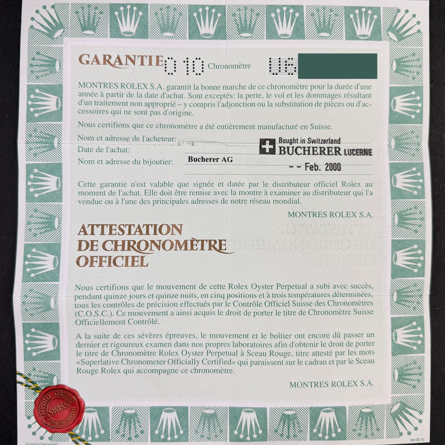 Rolex Oyster Perpetual Date 15223 (1998) - 34mm Goud/Staal (3/8)