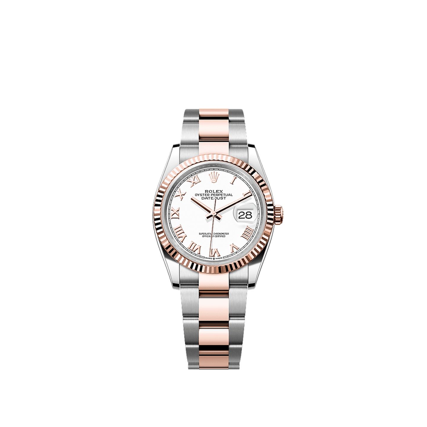 Rolex Datejust 36 126231 (2025) - White dial 36 mm Gold/Steel case (1/1)